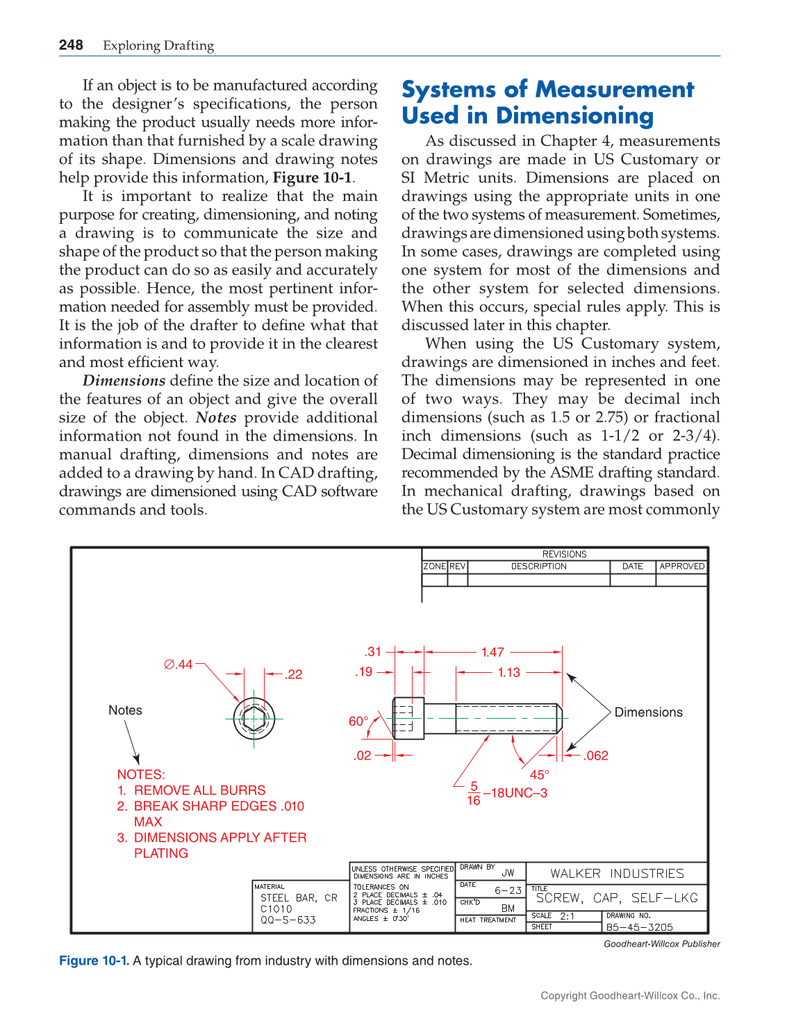 Exploring Drafting, 12th Edition page 248