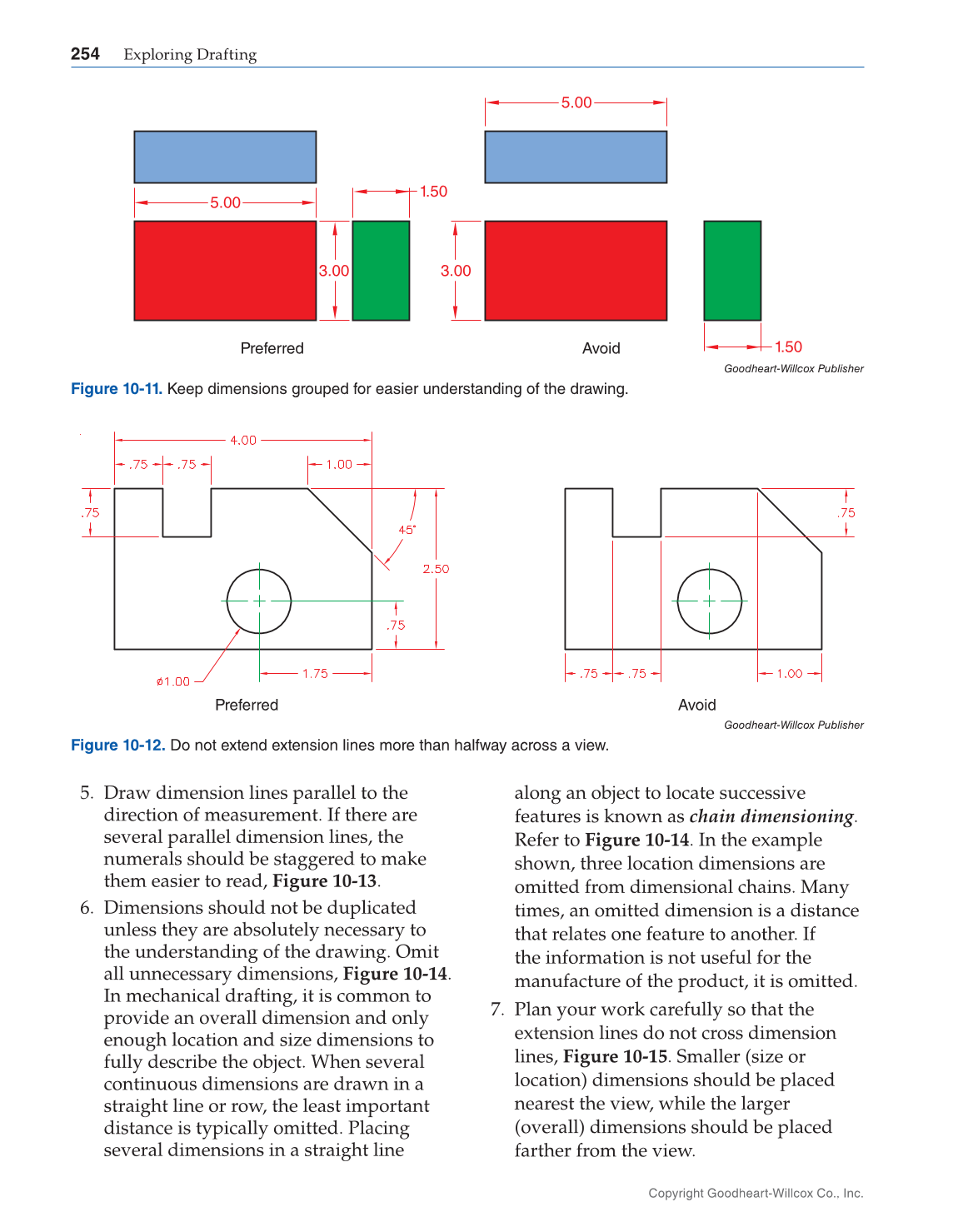 Exploring Drafting, 12th Edition page 254