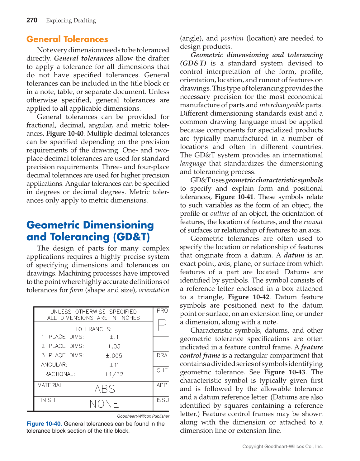 Exploring Drafting, 12th Edition page 270