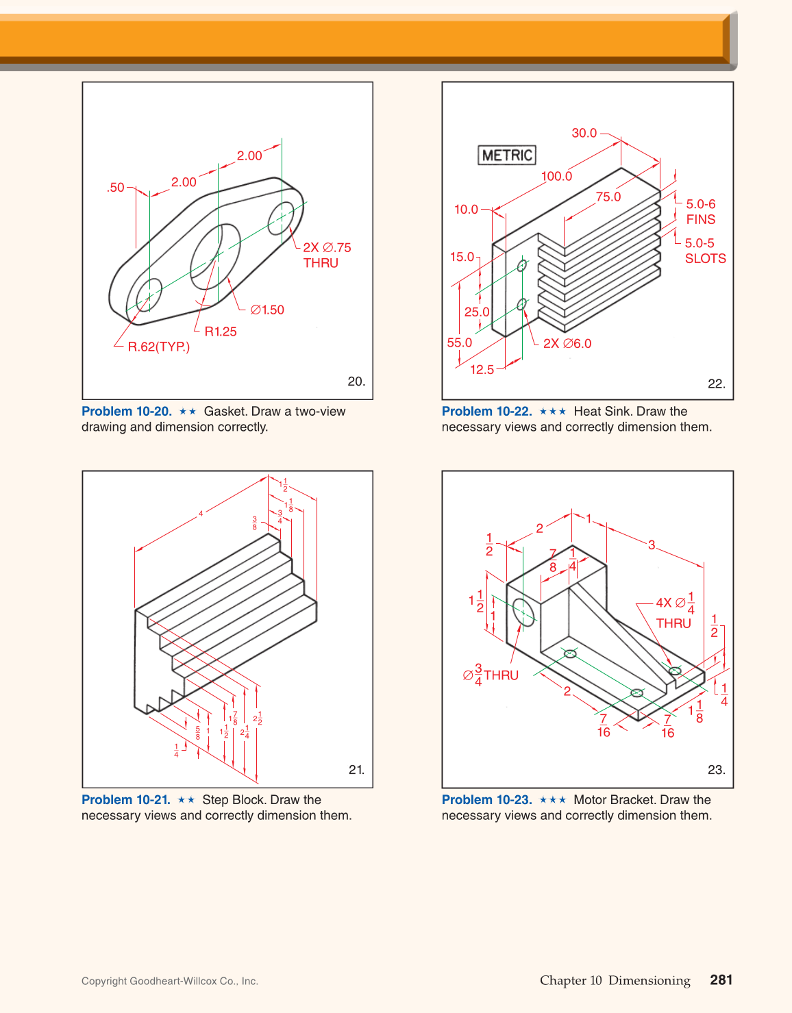 Exploring Drafting, 12th Edition page 281