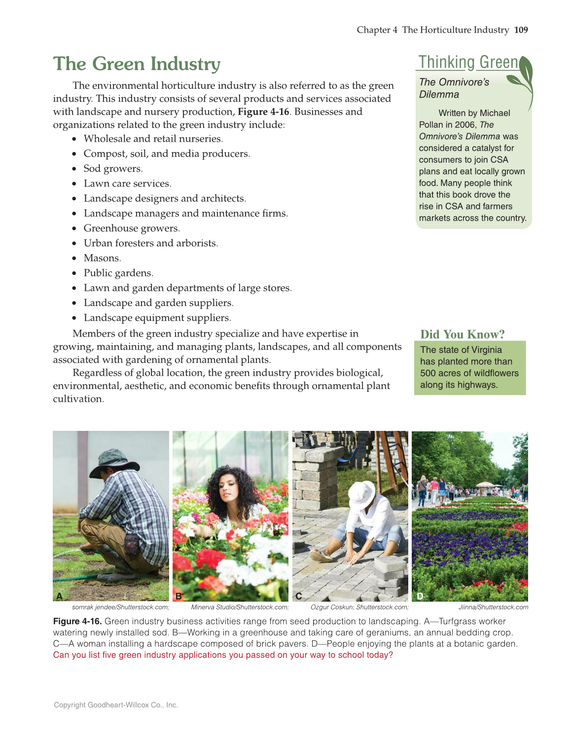 Horticulture Today, 1st Edition page 109