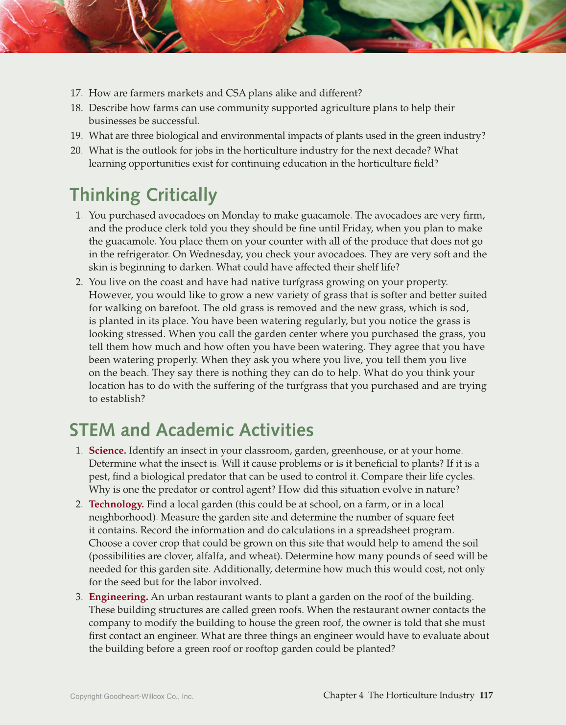 Horticulture Today, 1st Edition page 117