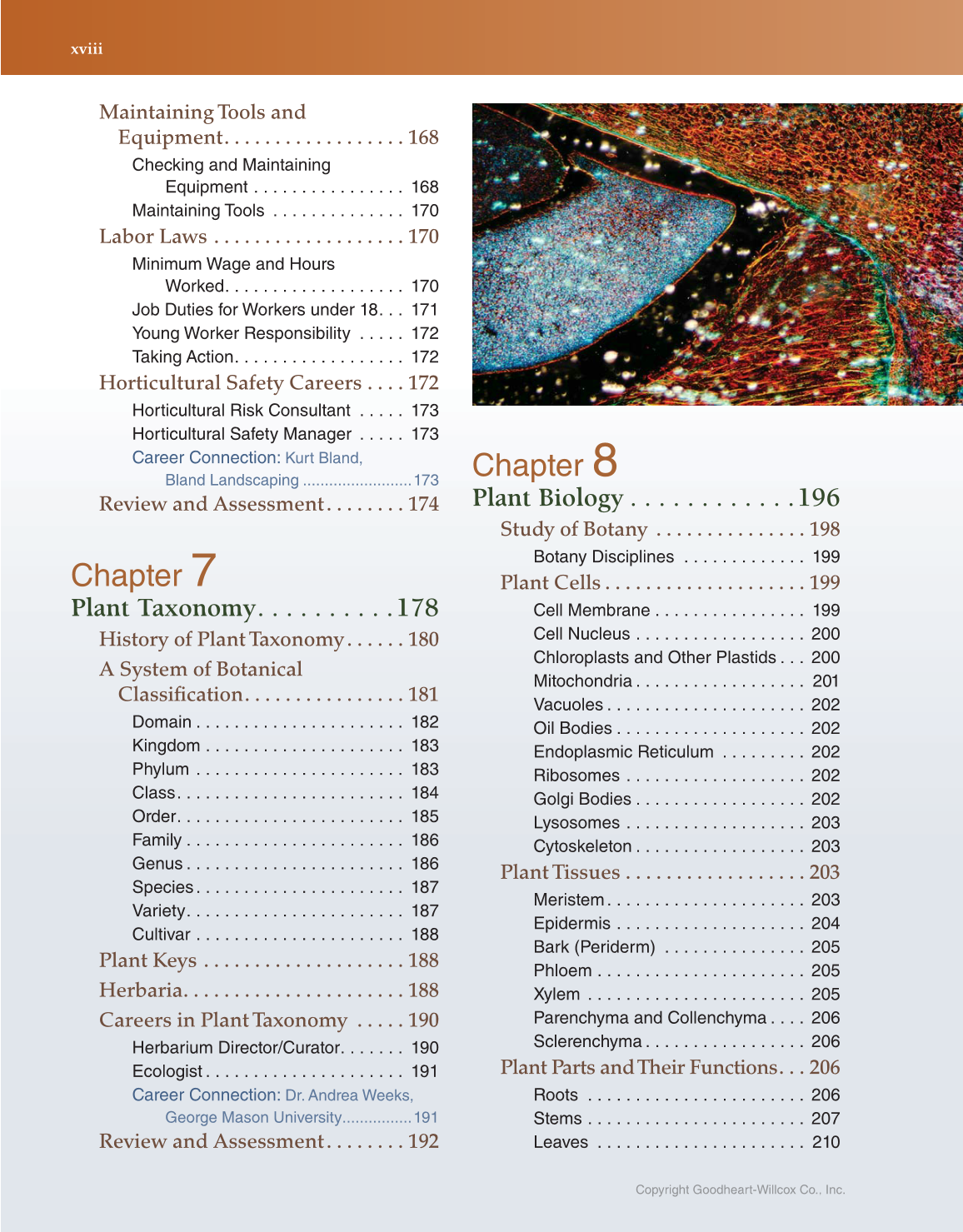 Horticulture Today, 1st Edition page xviii
