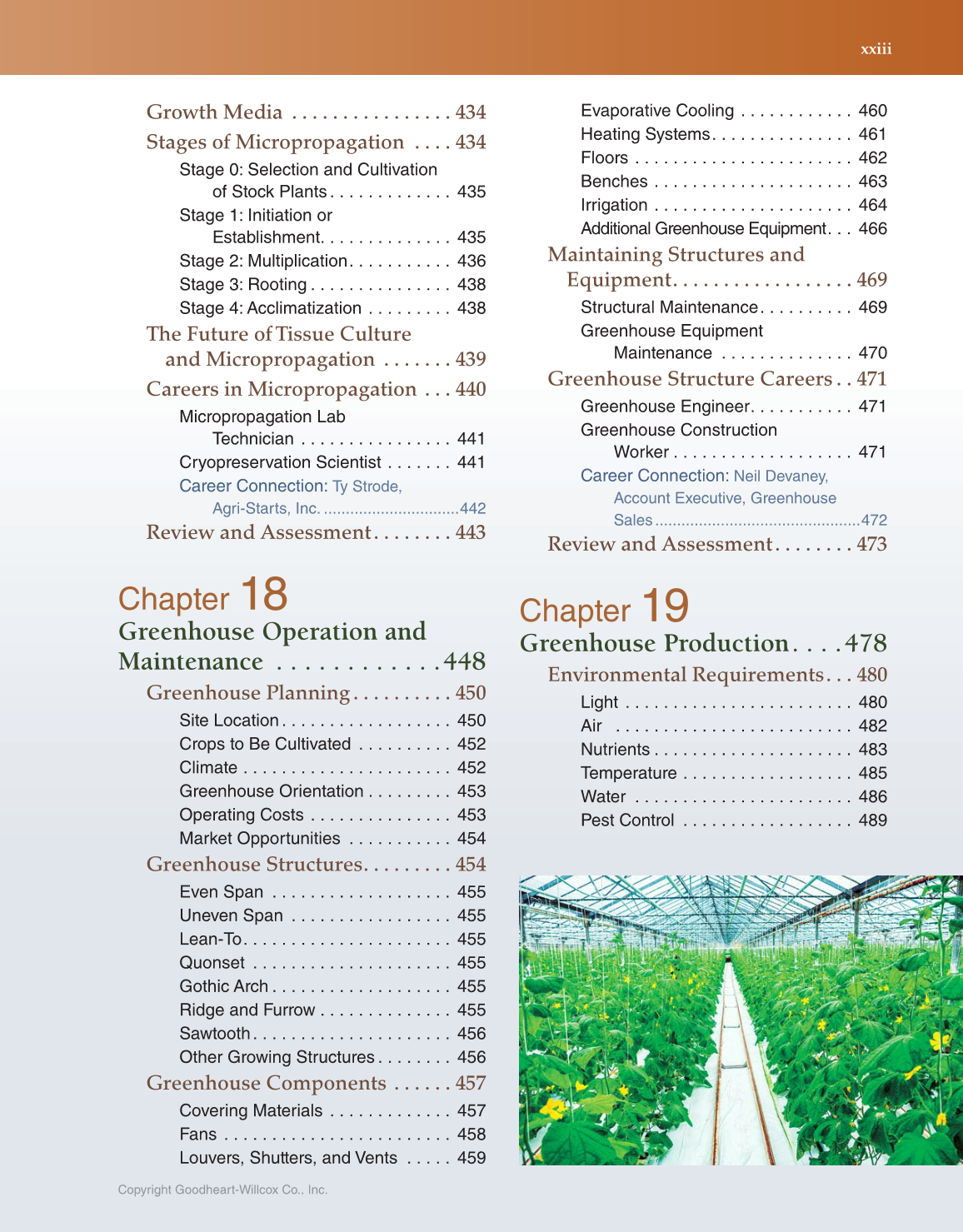 Horticulture Today, 1st Edition page xxiii