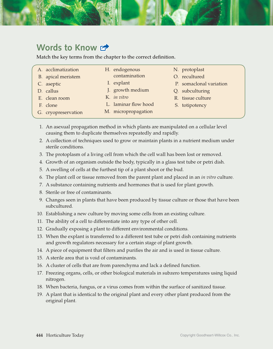Horticulture Today, 1st Edition page 444