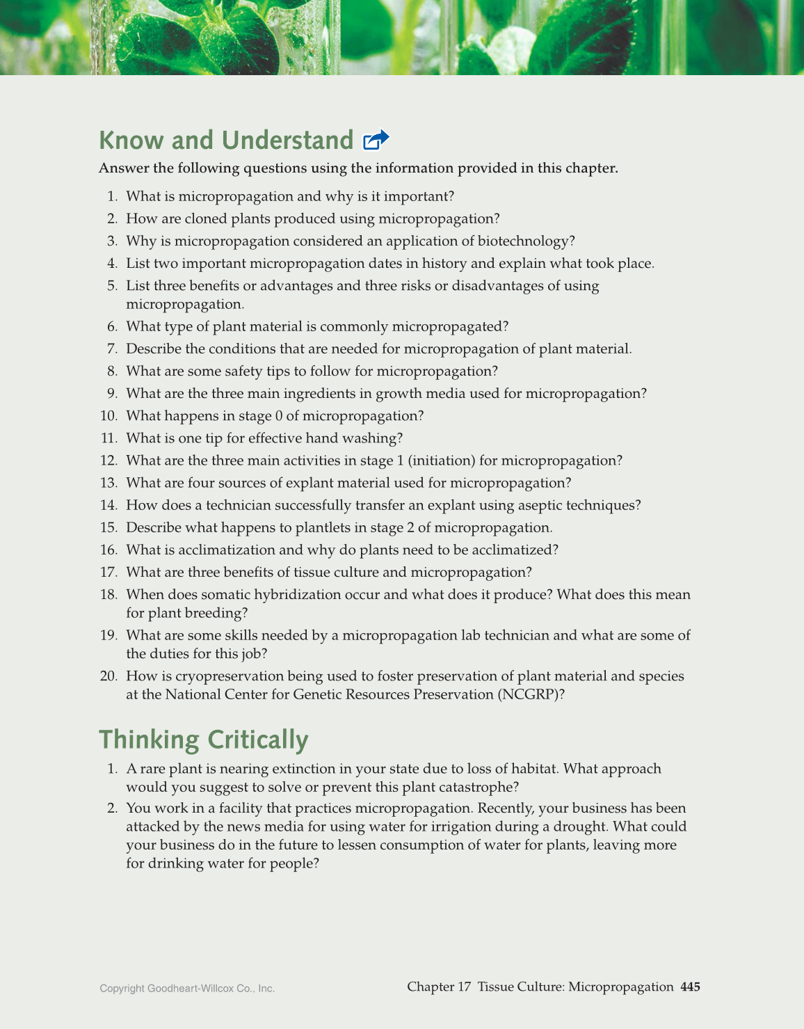 Horticulture Today, 1st Edition page 445