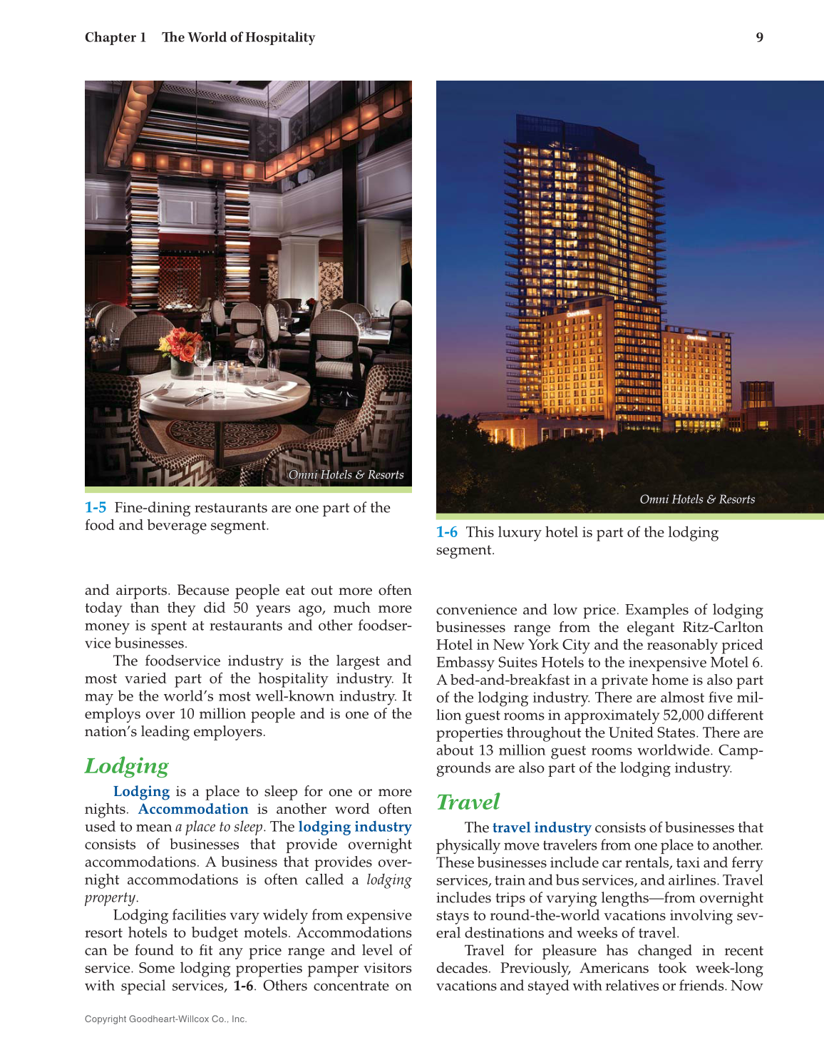 Hospitality Services, 4th Edition page 9