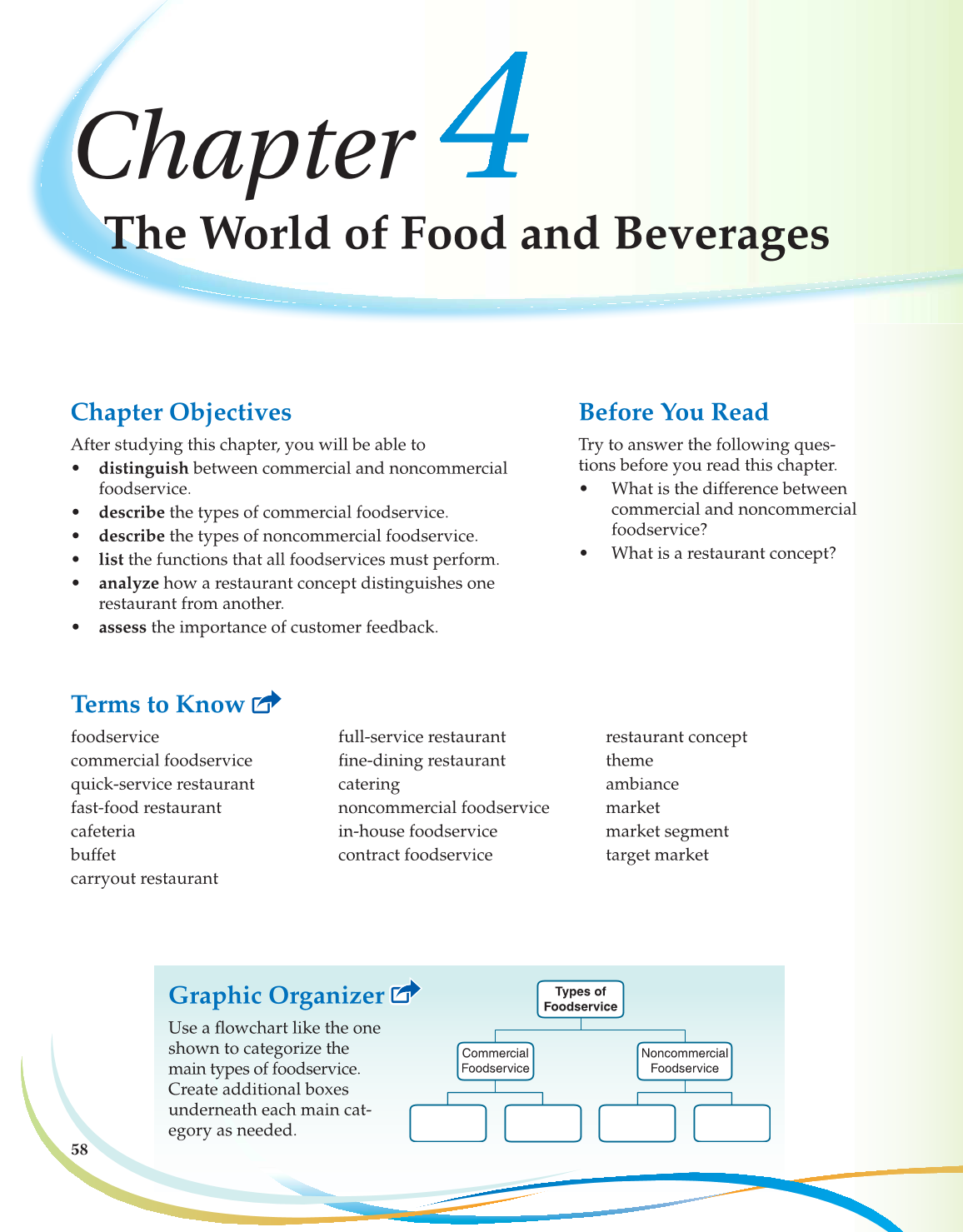 Hospitality Services, 4th Edition page 58