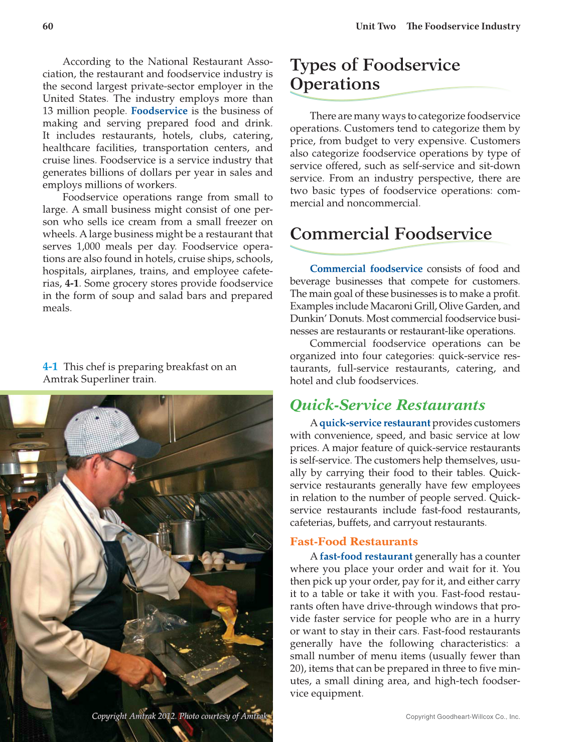 Hospitality Services, 4th Edition page 60
