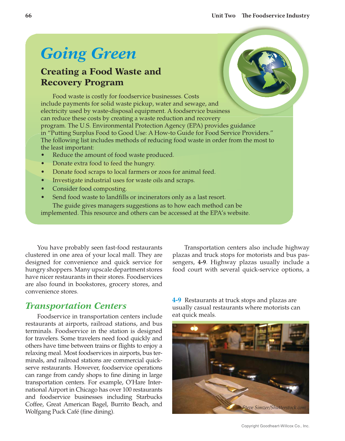 Hospitality Services, 4th Edition page 66