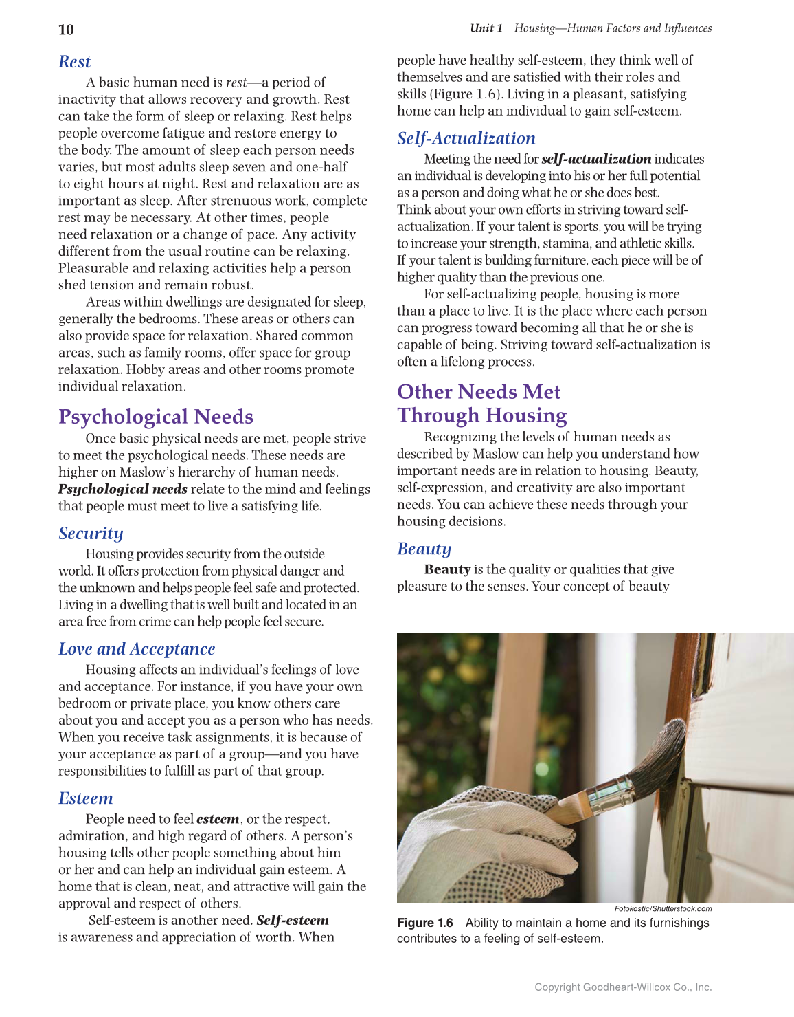 Housing and Interior Design, 11th Edition page 10