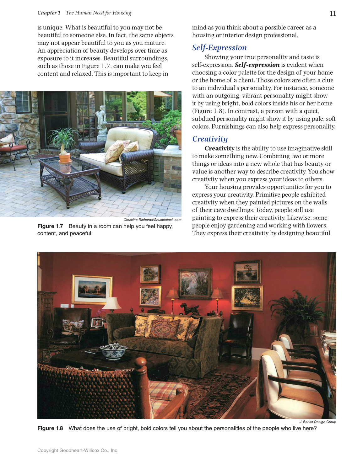 Housing and Interior Design, 11th Edition page 11