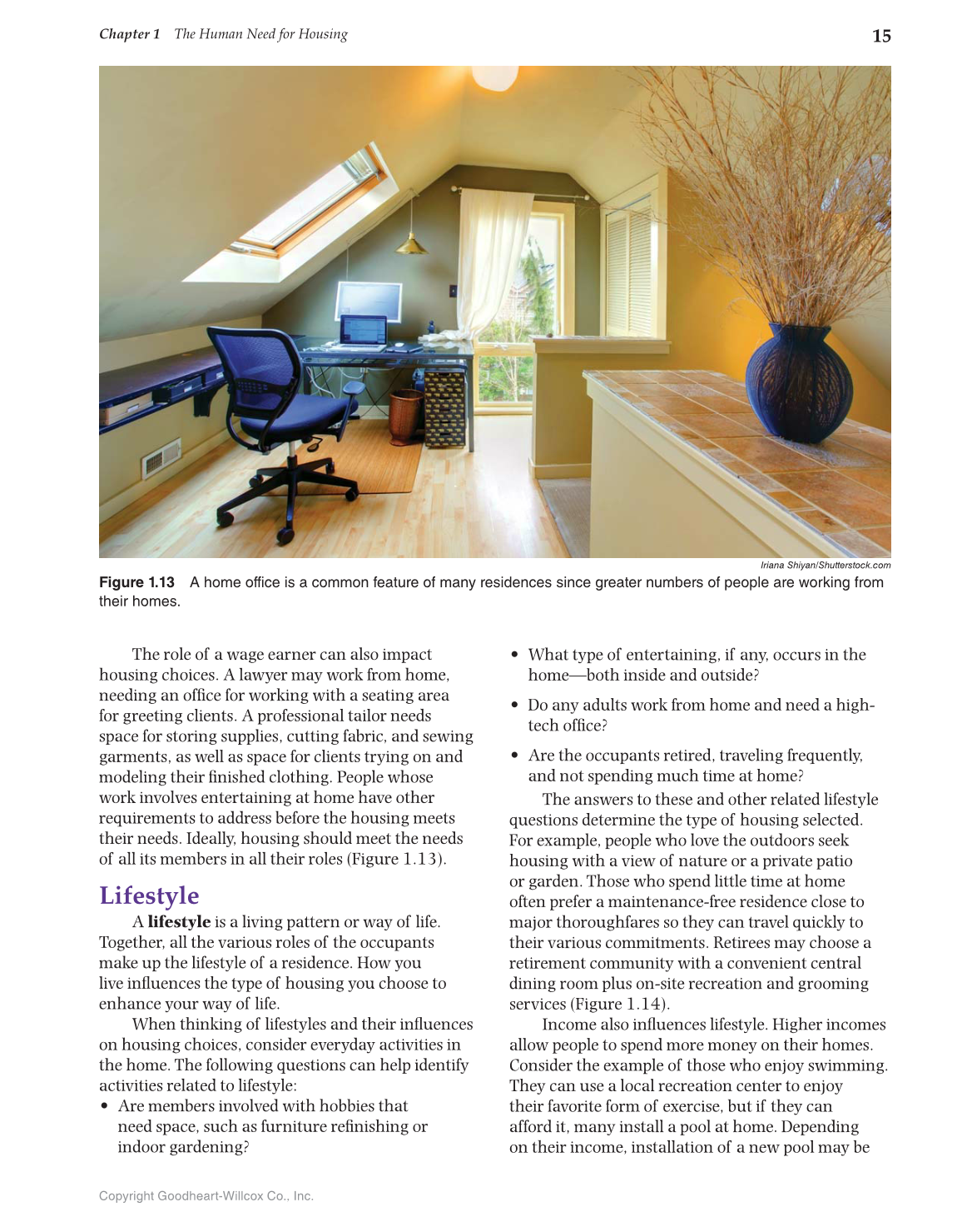 Housing and Interior Design, 11th Edition page 15