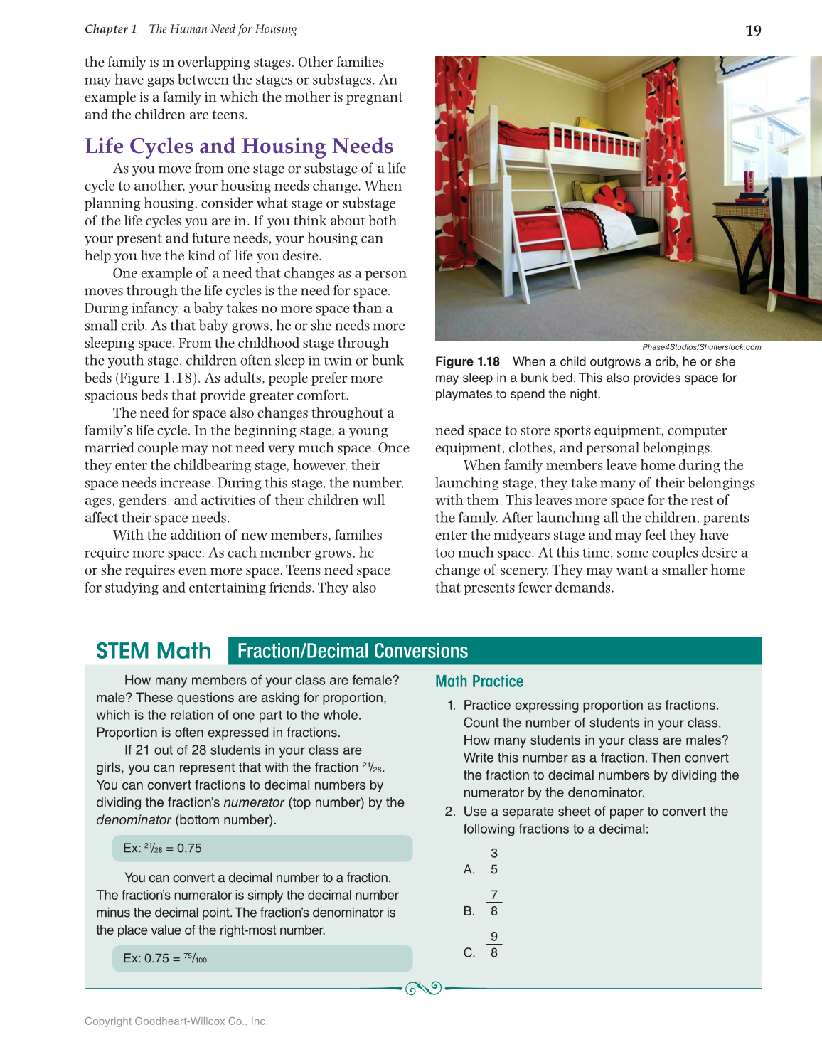 Housing and Interior Design, 11th Edition page 19