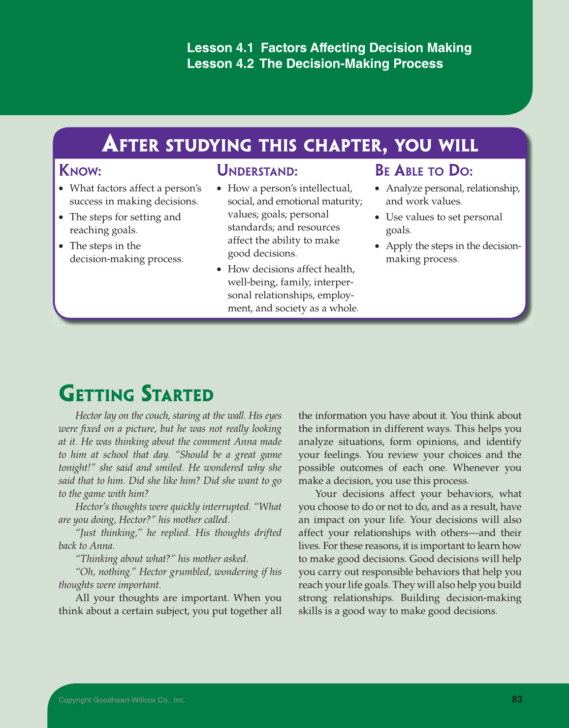 Interpersonal Relationships, 1st Edition page 83