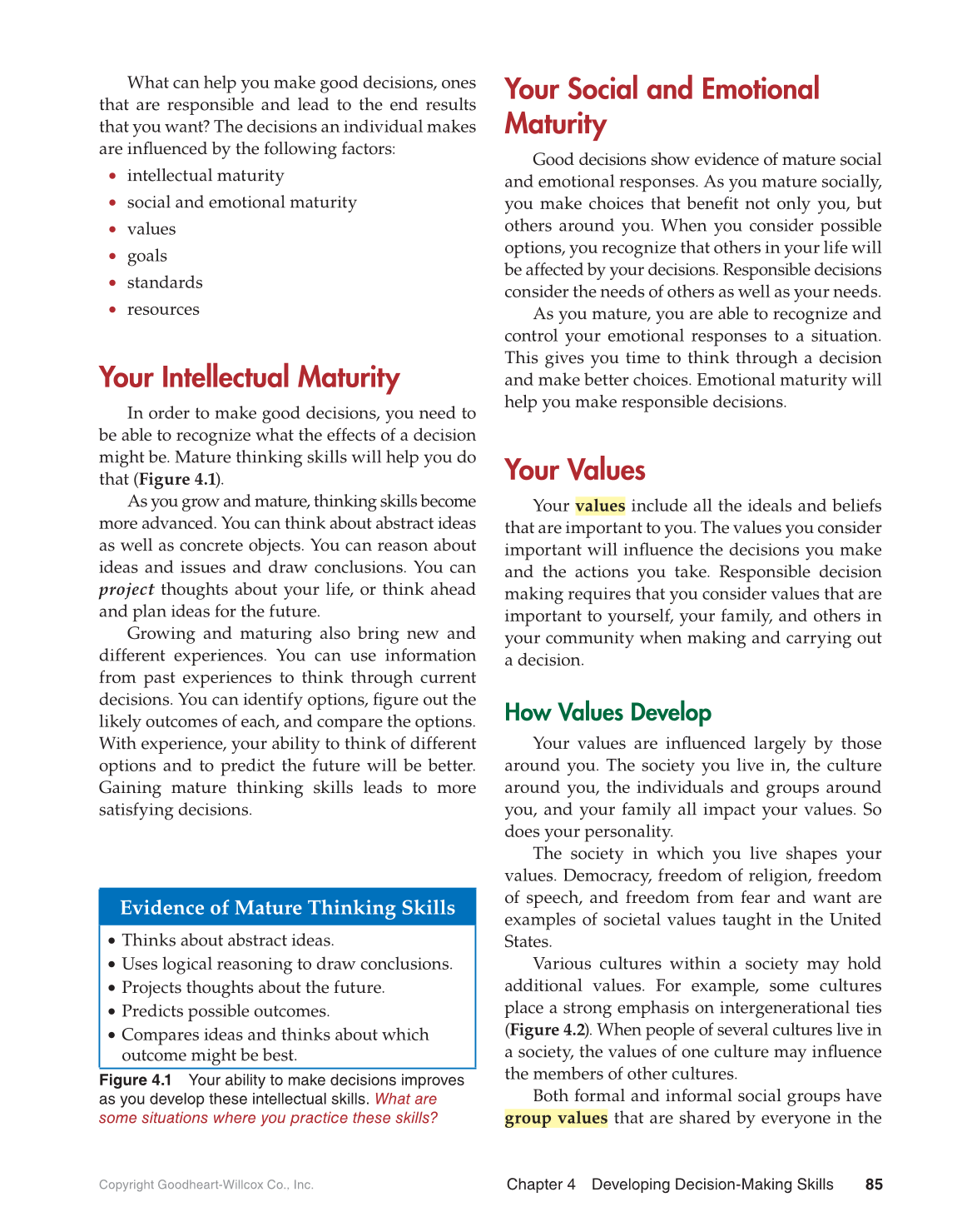 Interpersonal Relationships, 1st Edition page 85