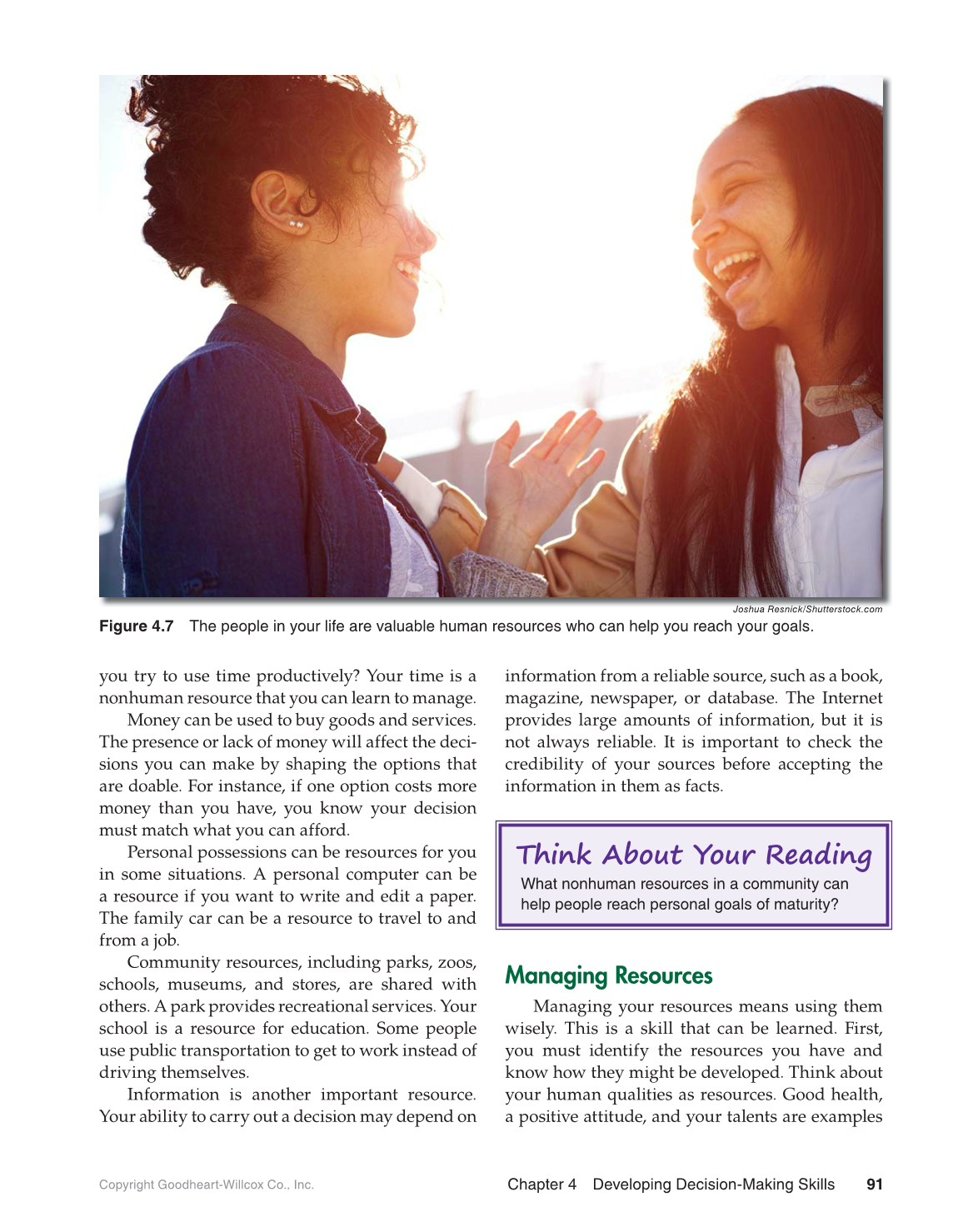 Interpersonal Relationships, 1st Edition page 91