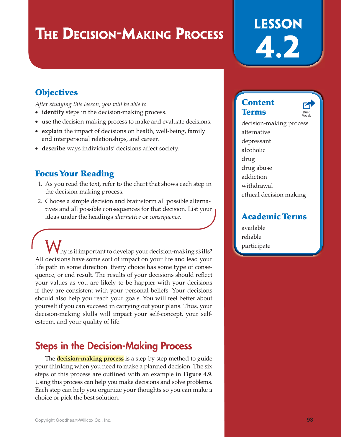 Interpersonal Relationships, 1st Edition page 93