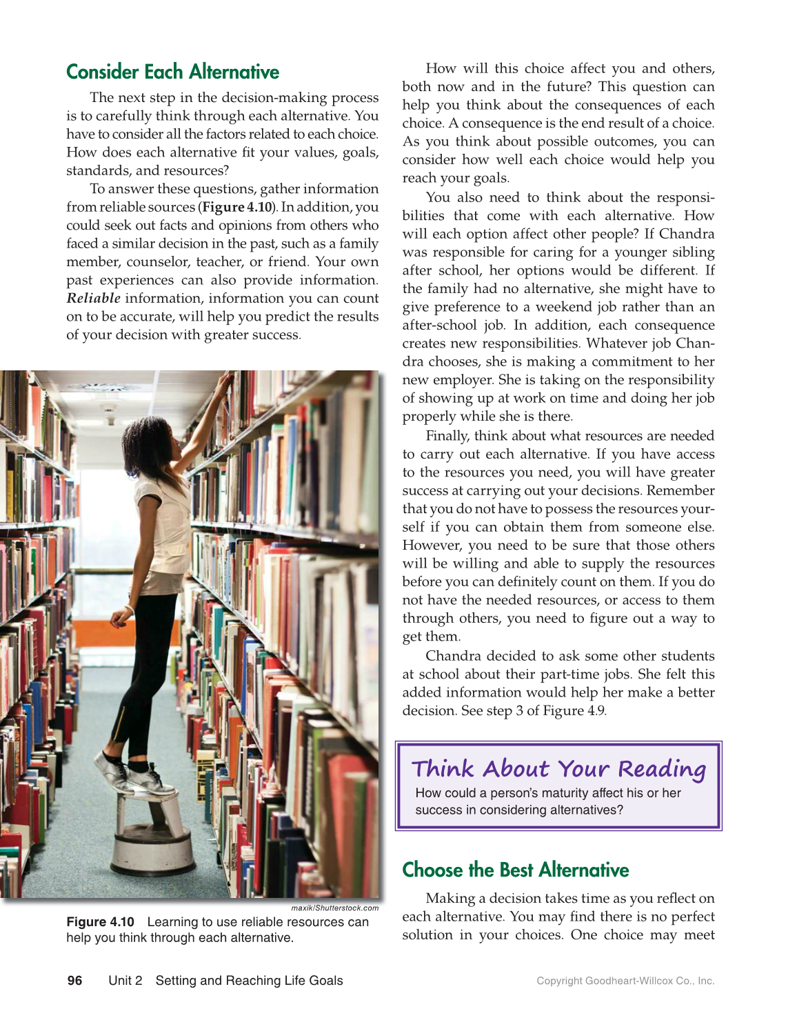 Interpersonal Relationships, 1st Edition page 96