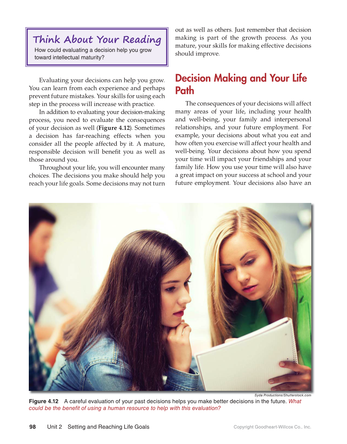 Interpersonal Relationships, 1st Edition page 98