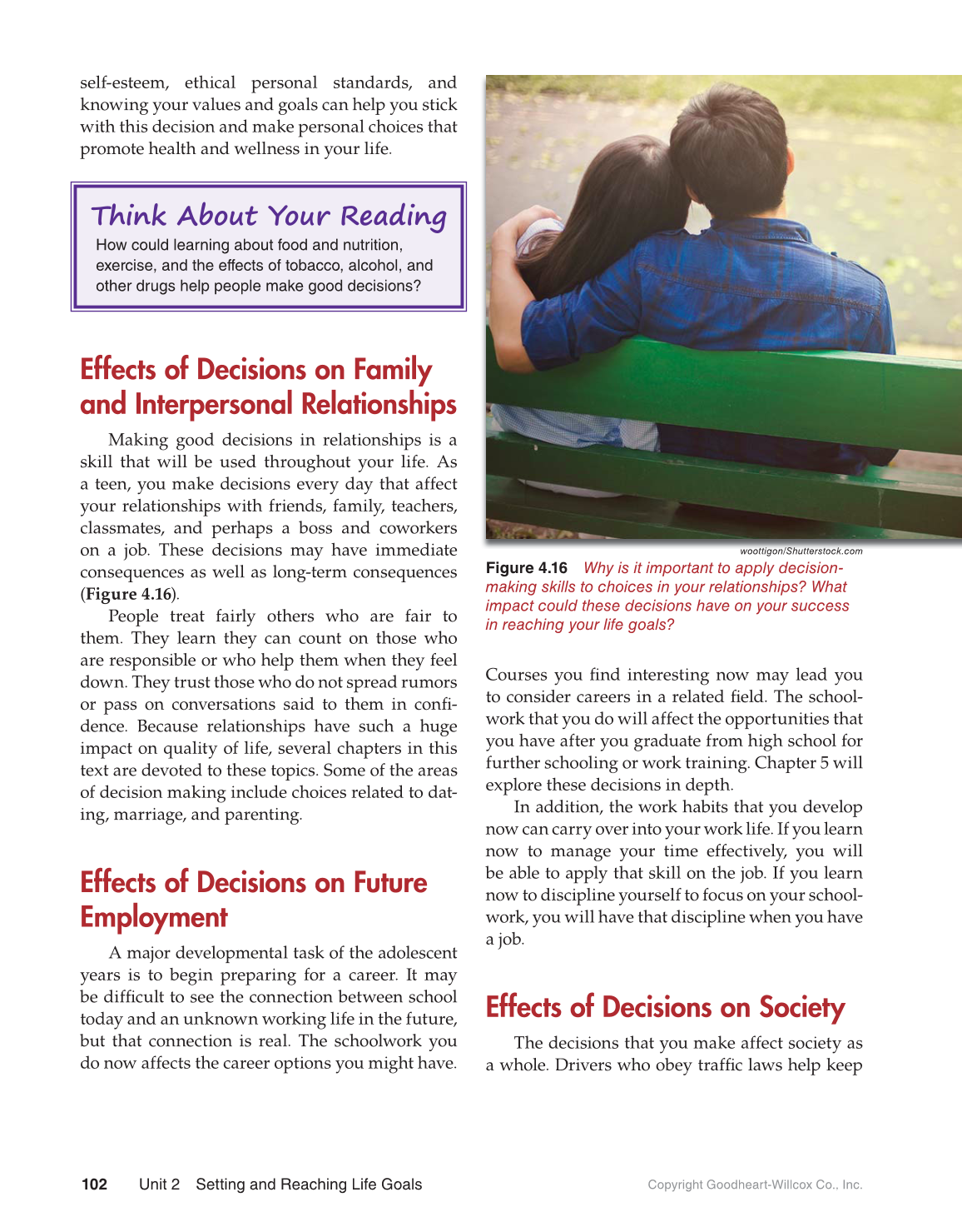 Interpersonal Relationships, 1st Edition page 102