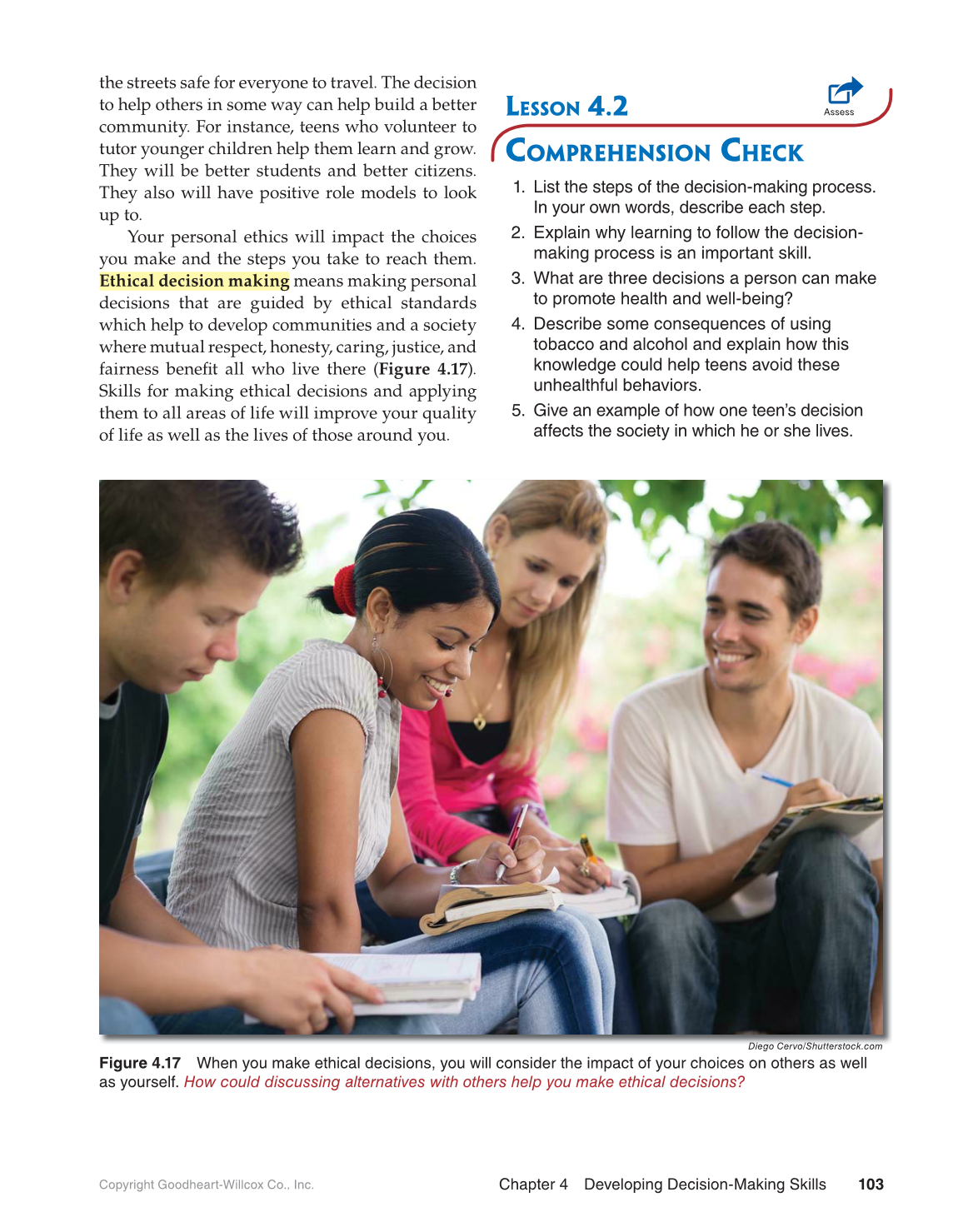 Interpersonal Relationships, 1st Edition page 103