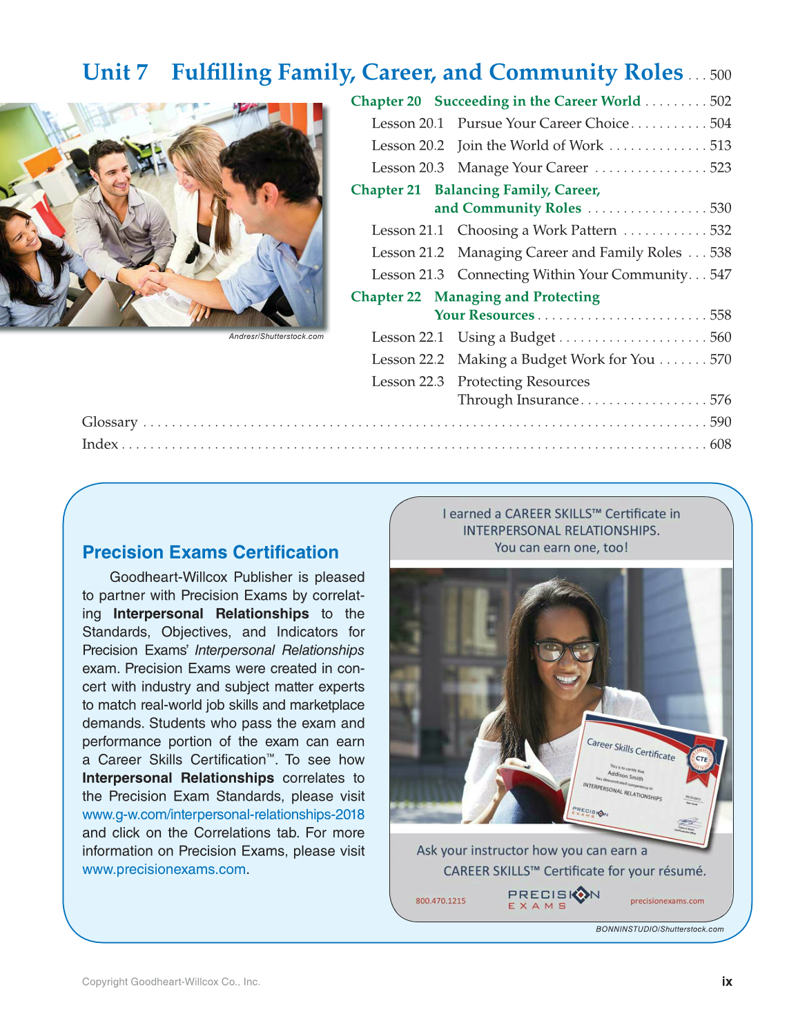 Interpersonal Relationships, 1st Edition page ix