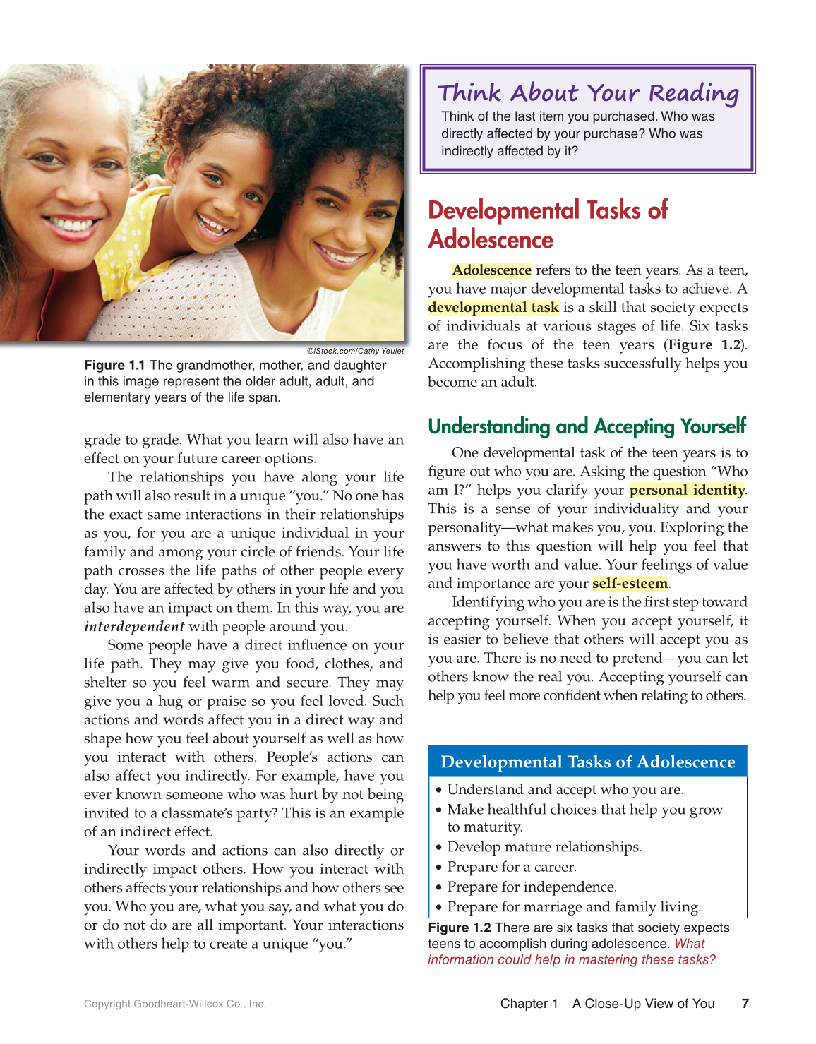 Interpersonal Relationships, 1st Edition page 7