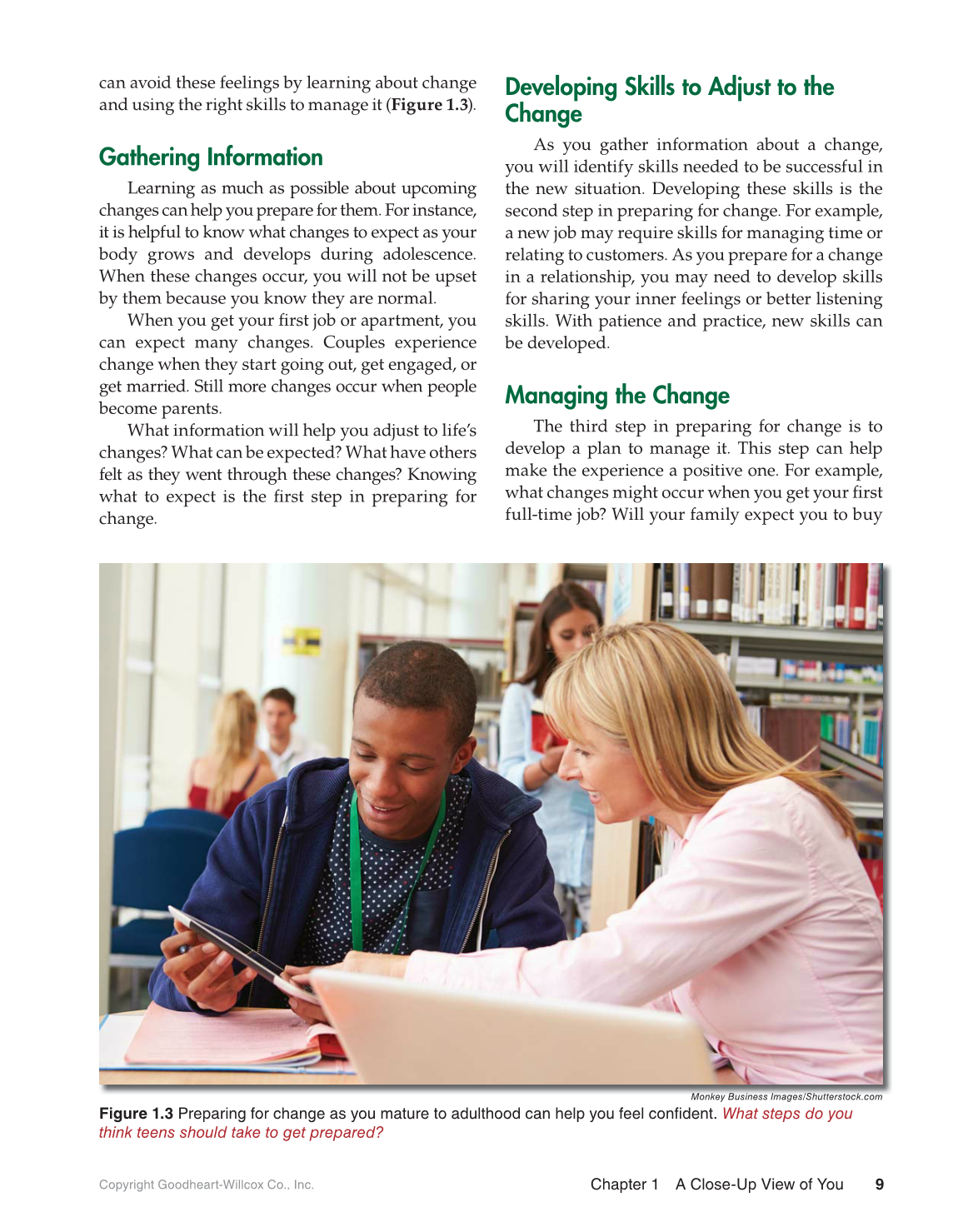 Interpersonal Relationships, 1st Edition page 9