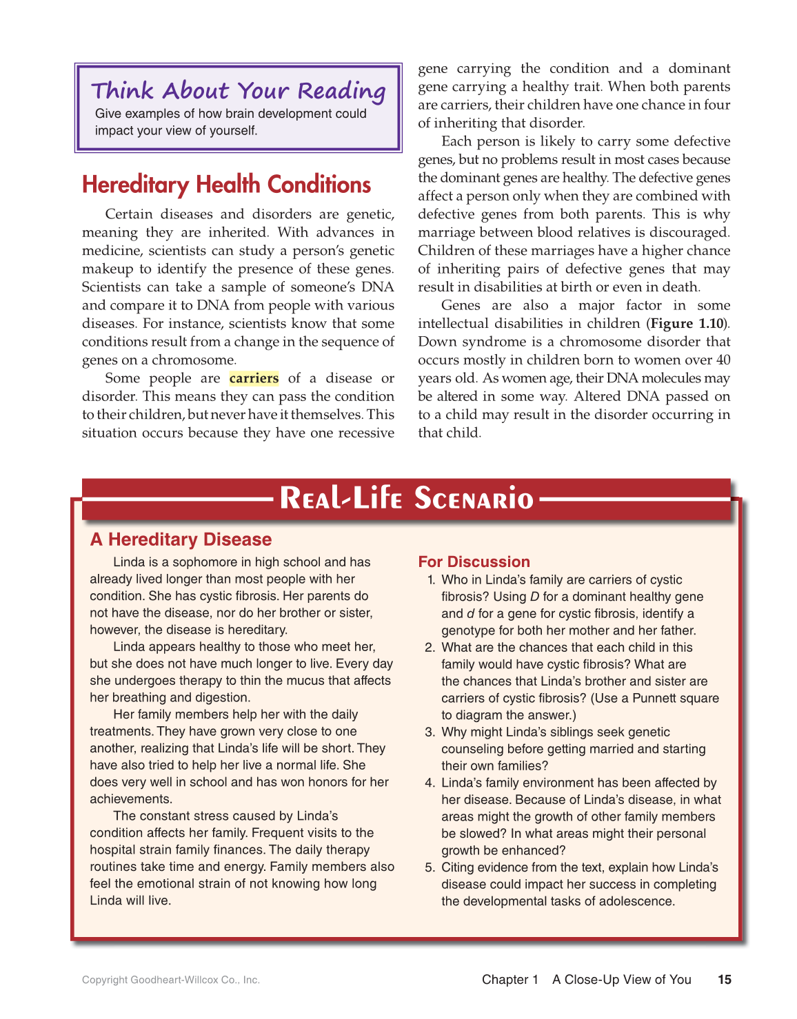 Interpersonal Relationships, 1st Edition page 15