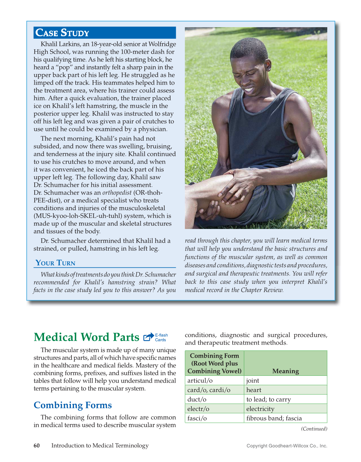 Introduction to Medical Terminology, 1st Edition page 60