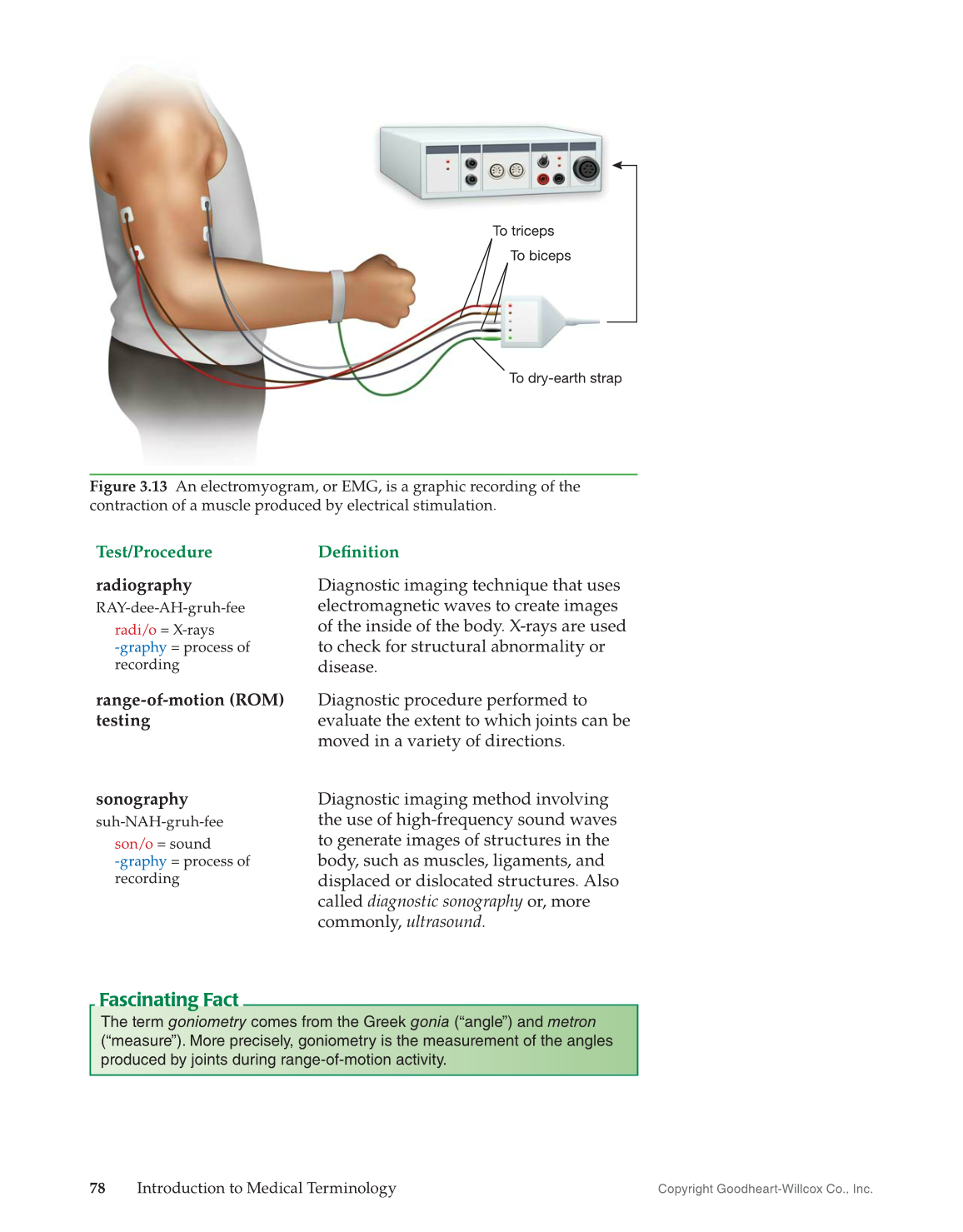 Introduction to Medical Terminology, 1st Edition page 78