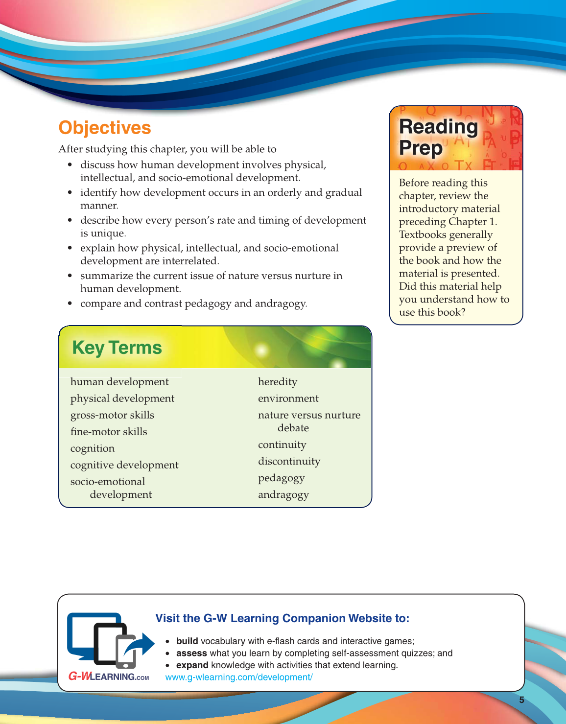 Lifespan Development, 2nd Edition page 5