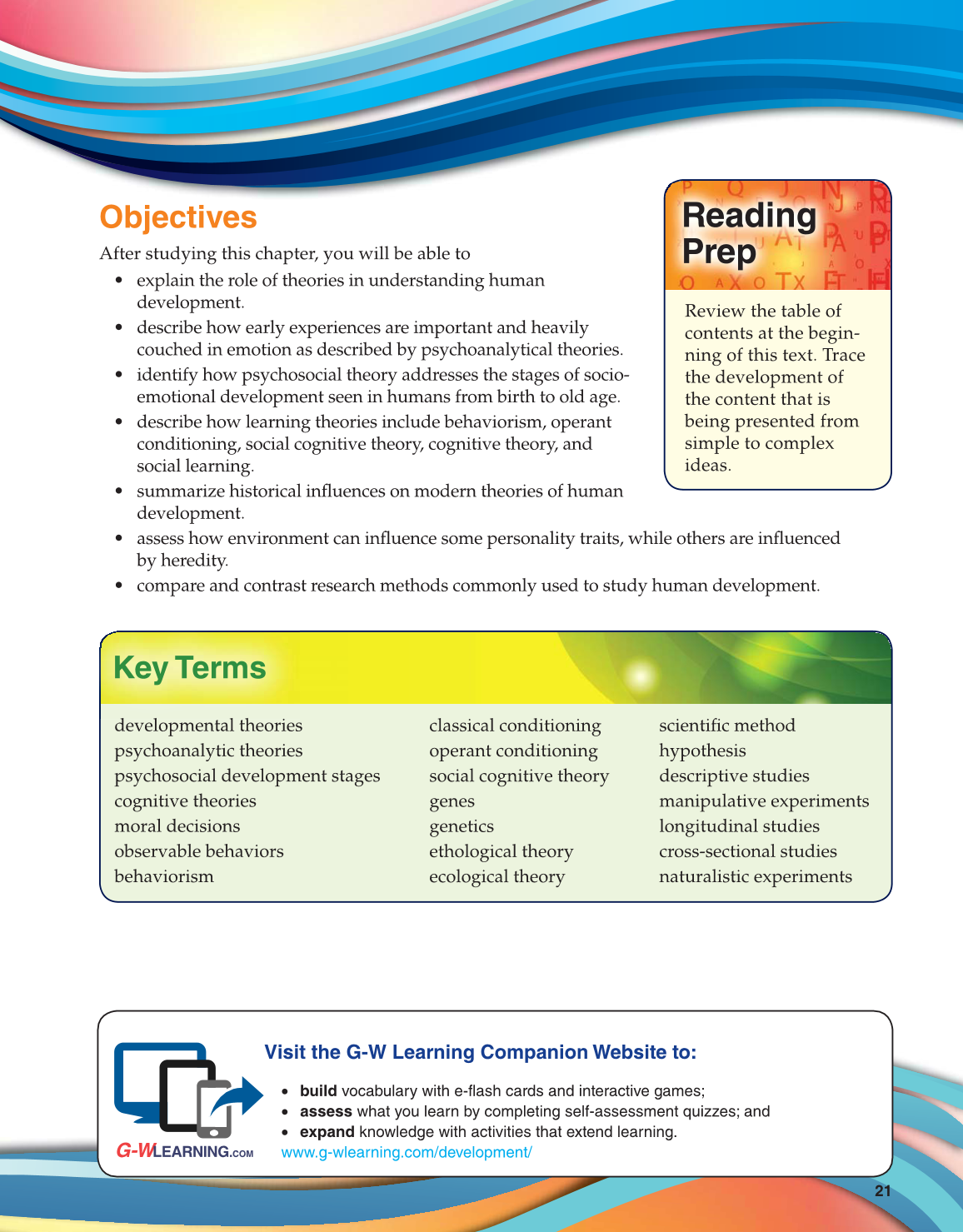 Lifespan Development, 2nd Edition page 21
