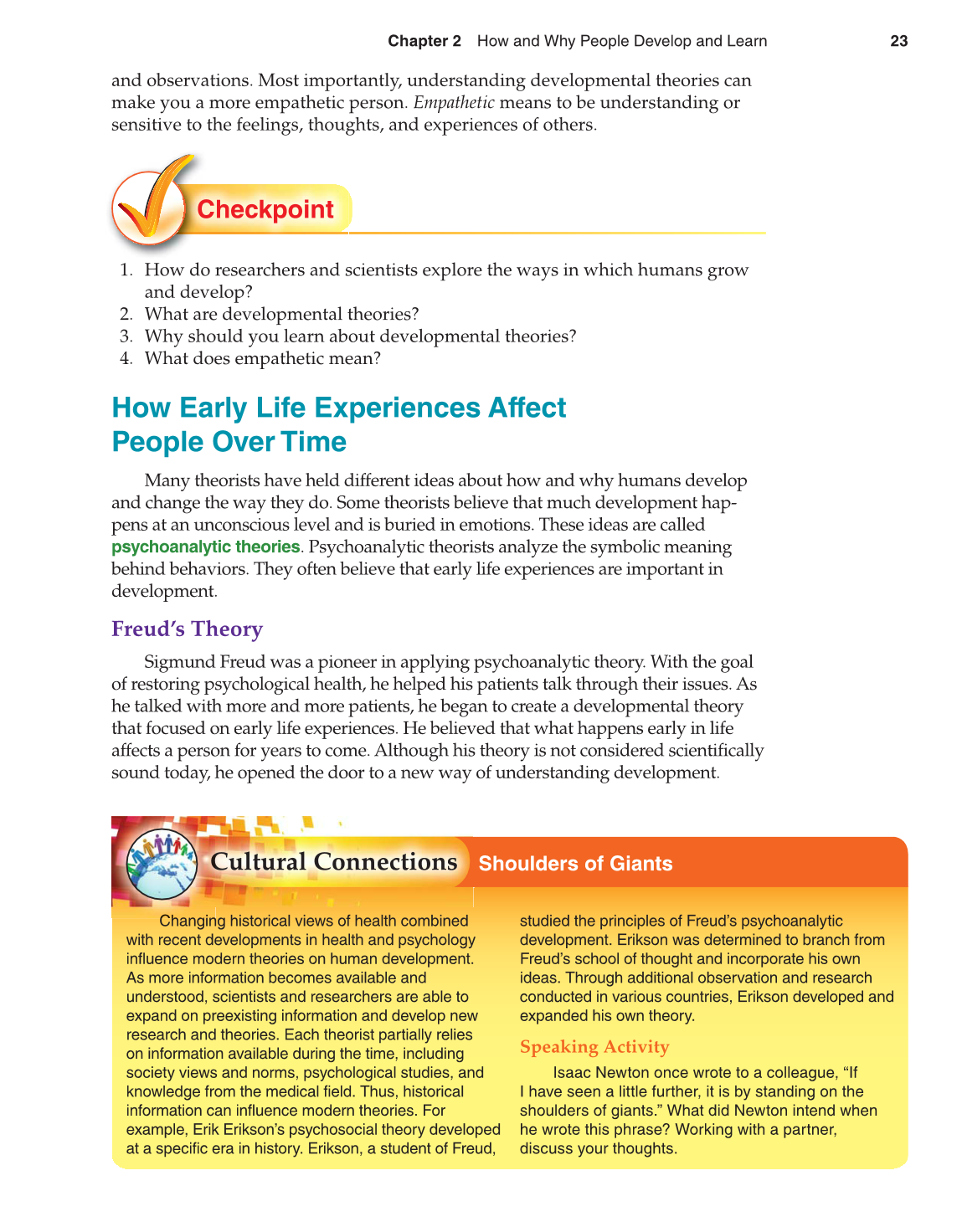 Lifespan Development, 2nd Edition page 23