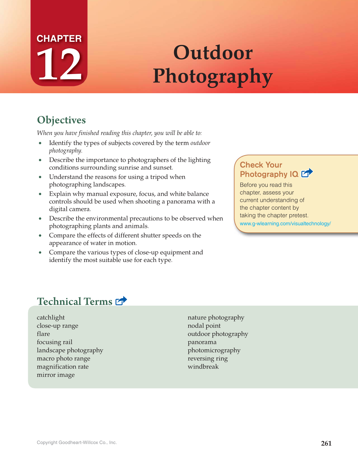 Photography: Portfolio to Profession, 3rd Edition page 261