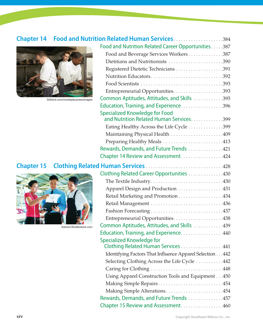 Principles of Human Services, 1st Edition page xiv