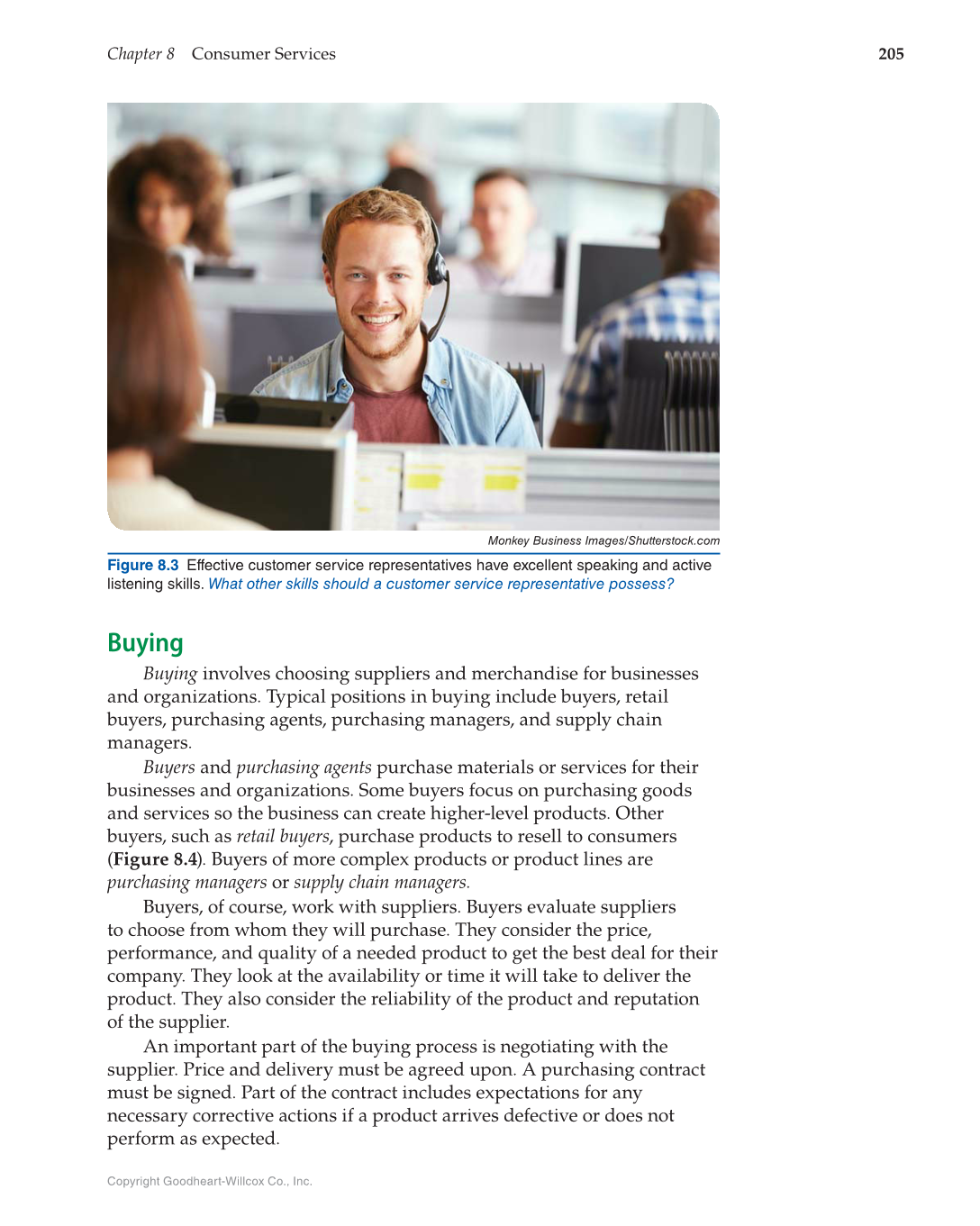 Principles of Human Services, 1st Edition page 205