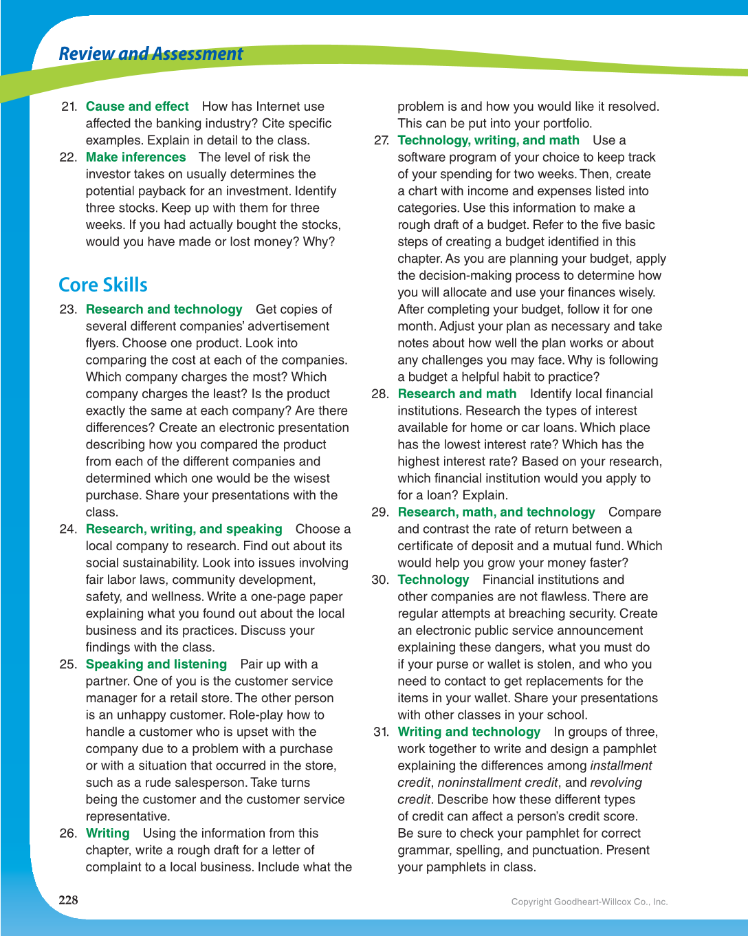 Principles of Human Services, 1st Edition page 228