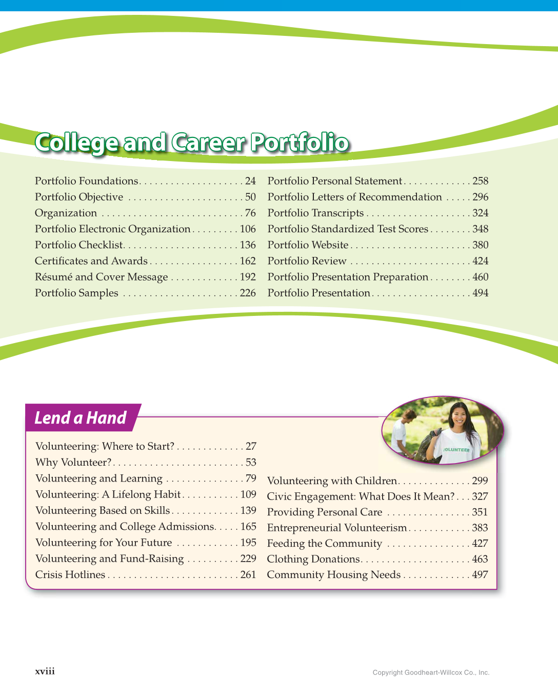 Principles of Human Services, 1st Edition page xviii