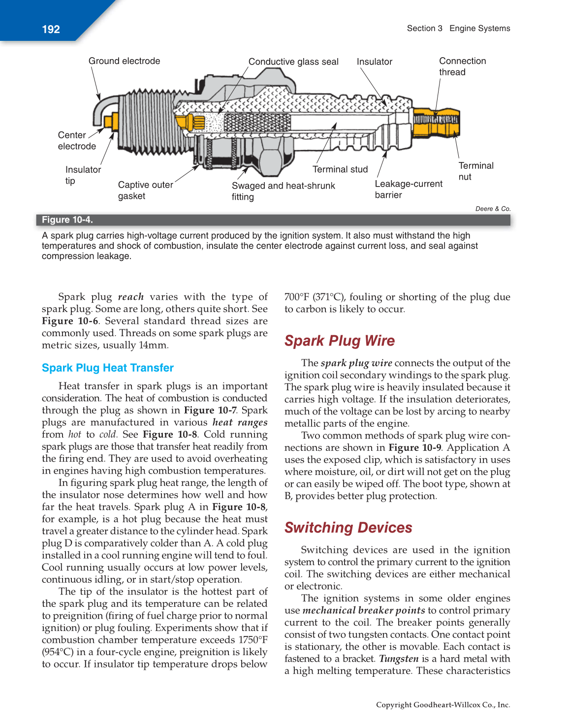 Small Gas Engines, 11th Edition page 192