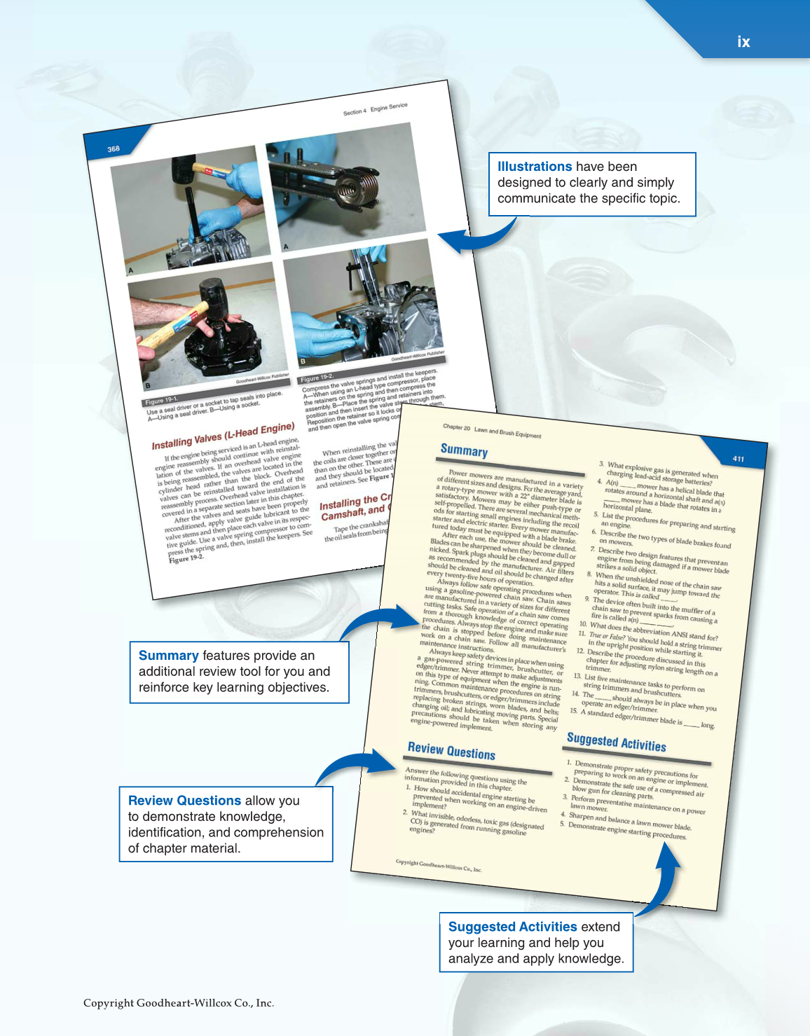 Small Gas Engines, 11th Edition page ix