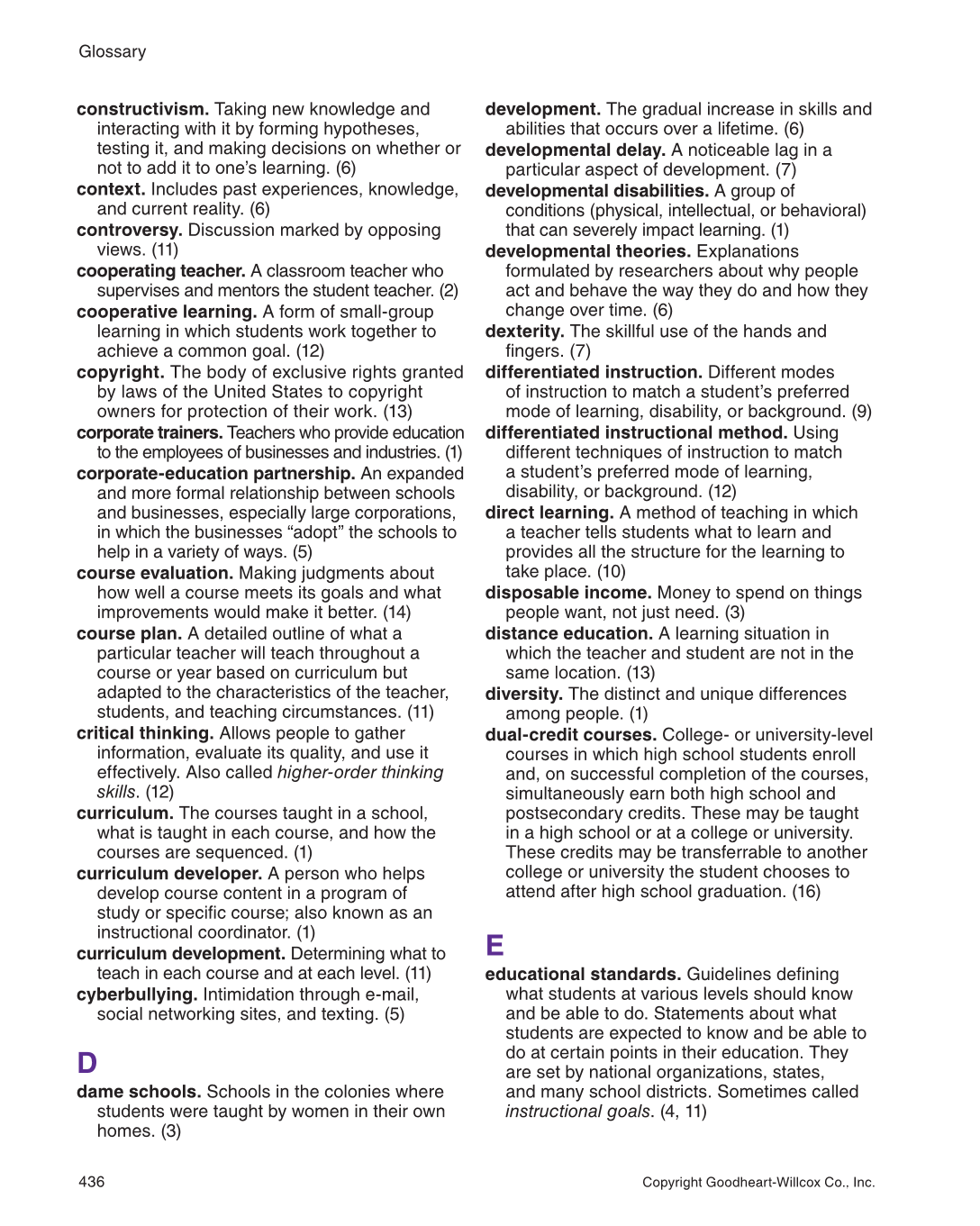Teaching, 2nd Edition page 436