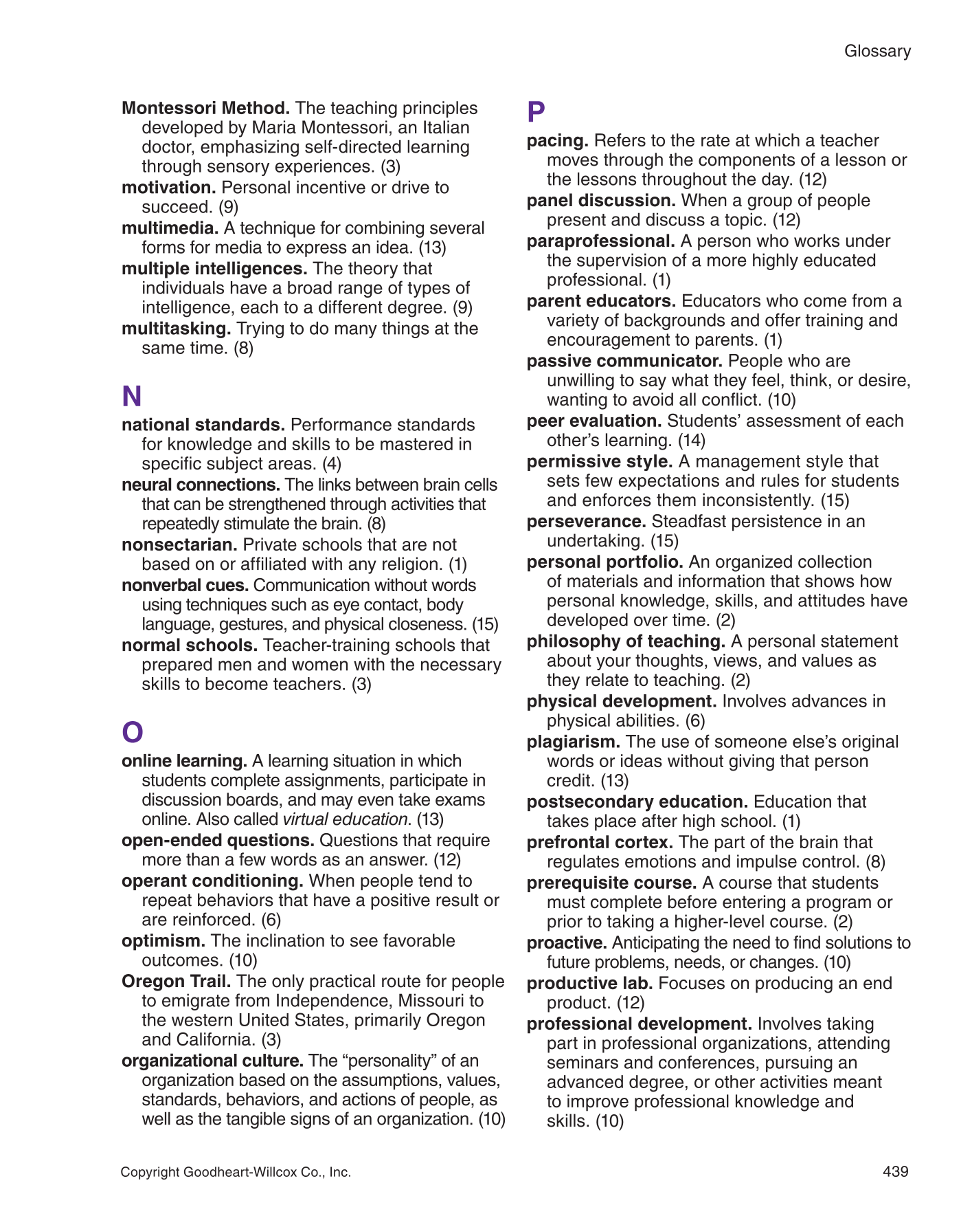 Teaching, 2nd Edition page 439