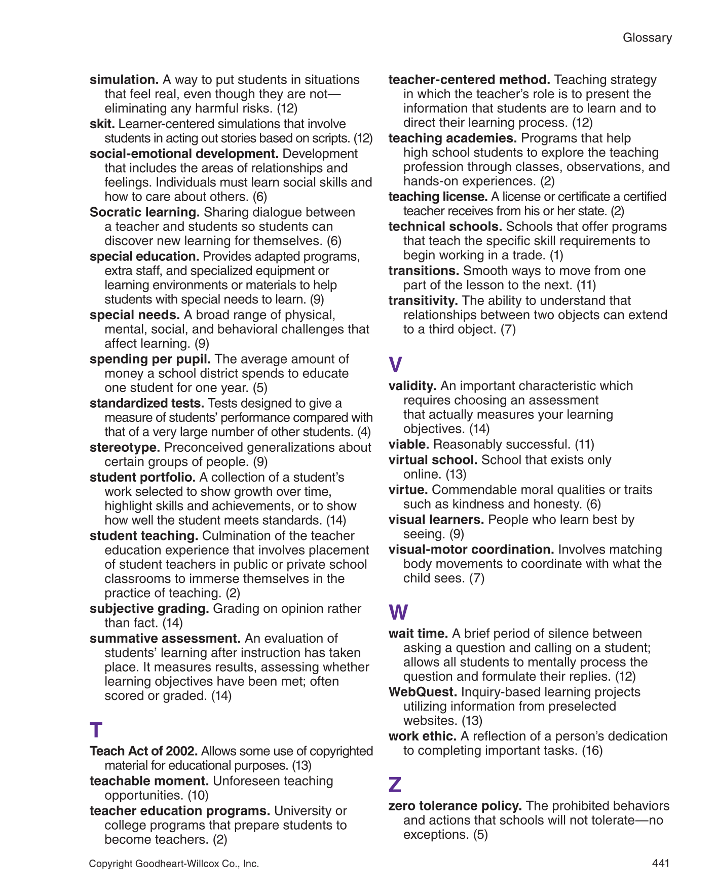 Teaching, 2nd Edition page 441