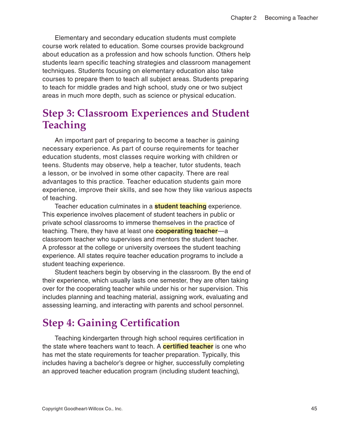 Teaching, 2nd Edition page 45