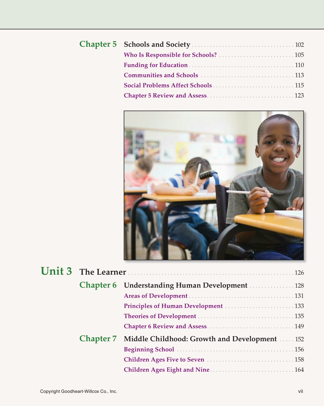 Teaching, 2nd Edition page vii