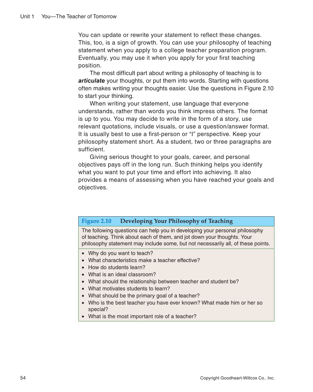 Teaching, 2nd Edition page 54