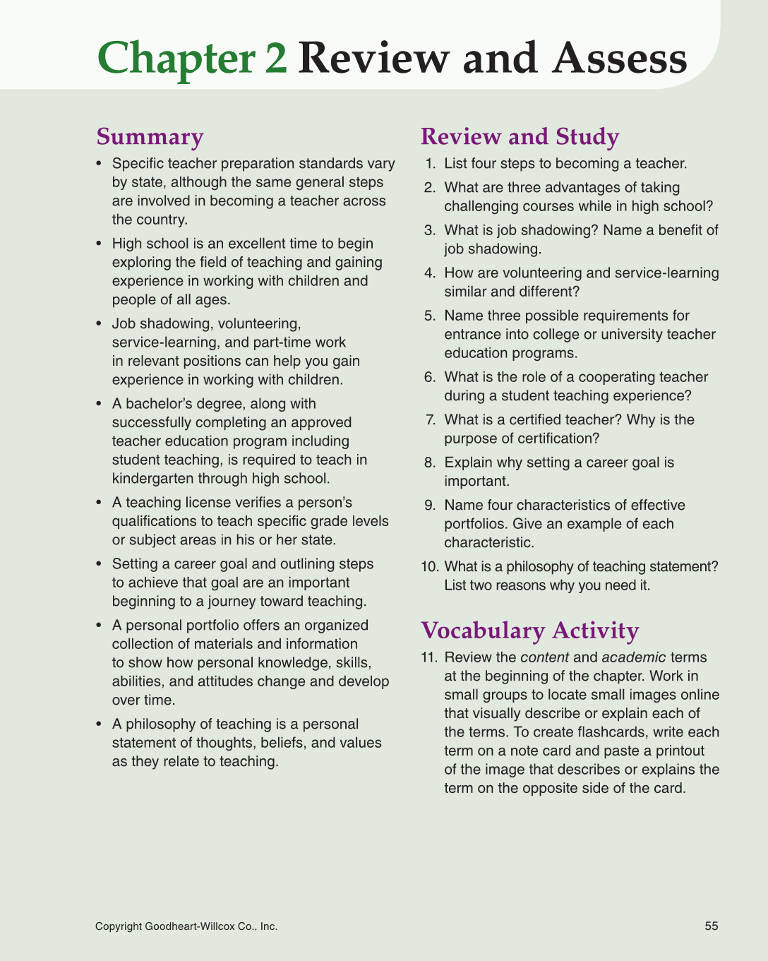 Teaching, 2nd Edition page 55