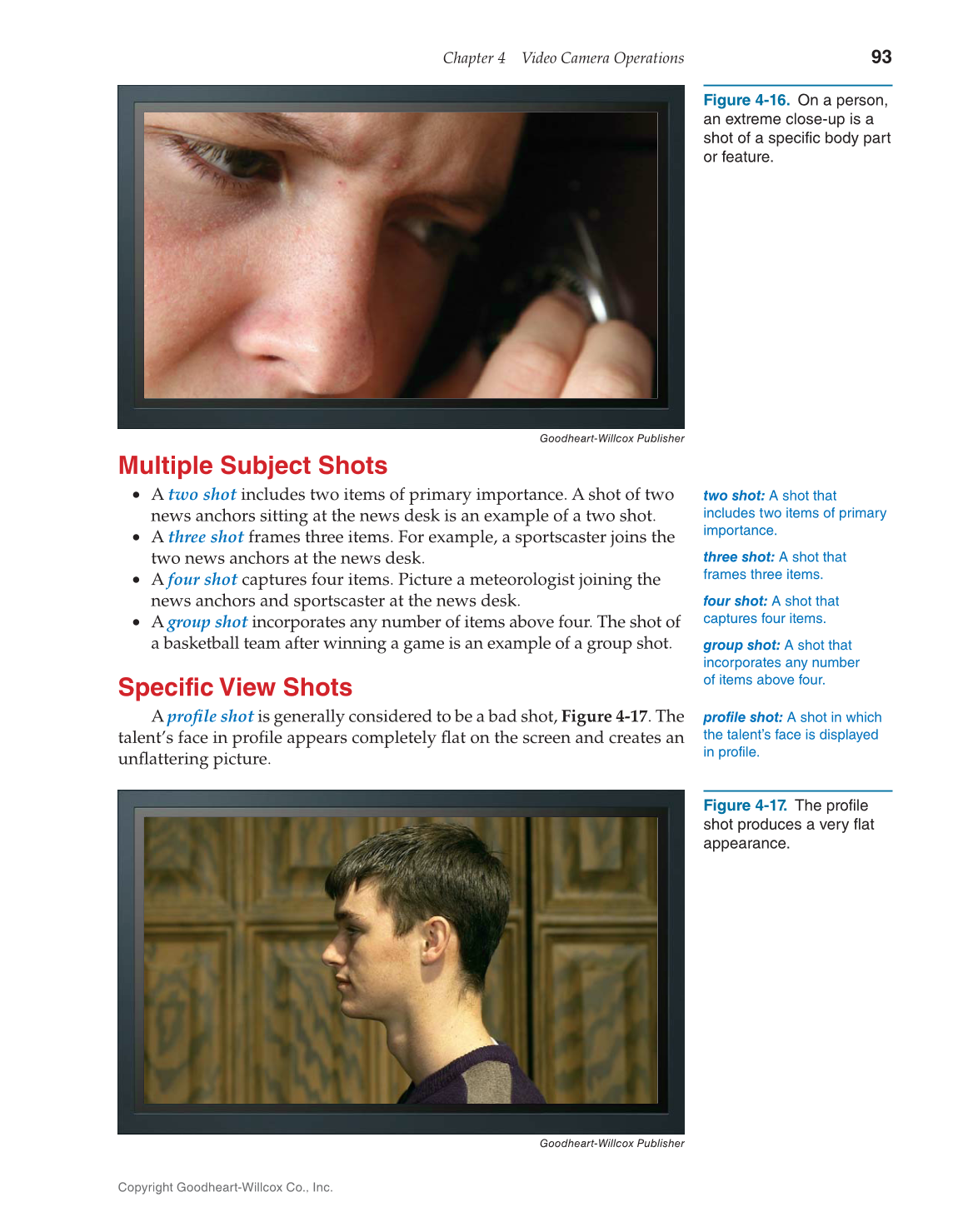 Television Production & Broadcast Journalism, 3rd Edition page 93
